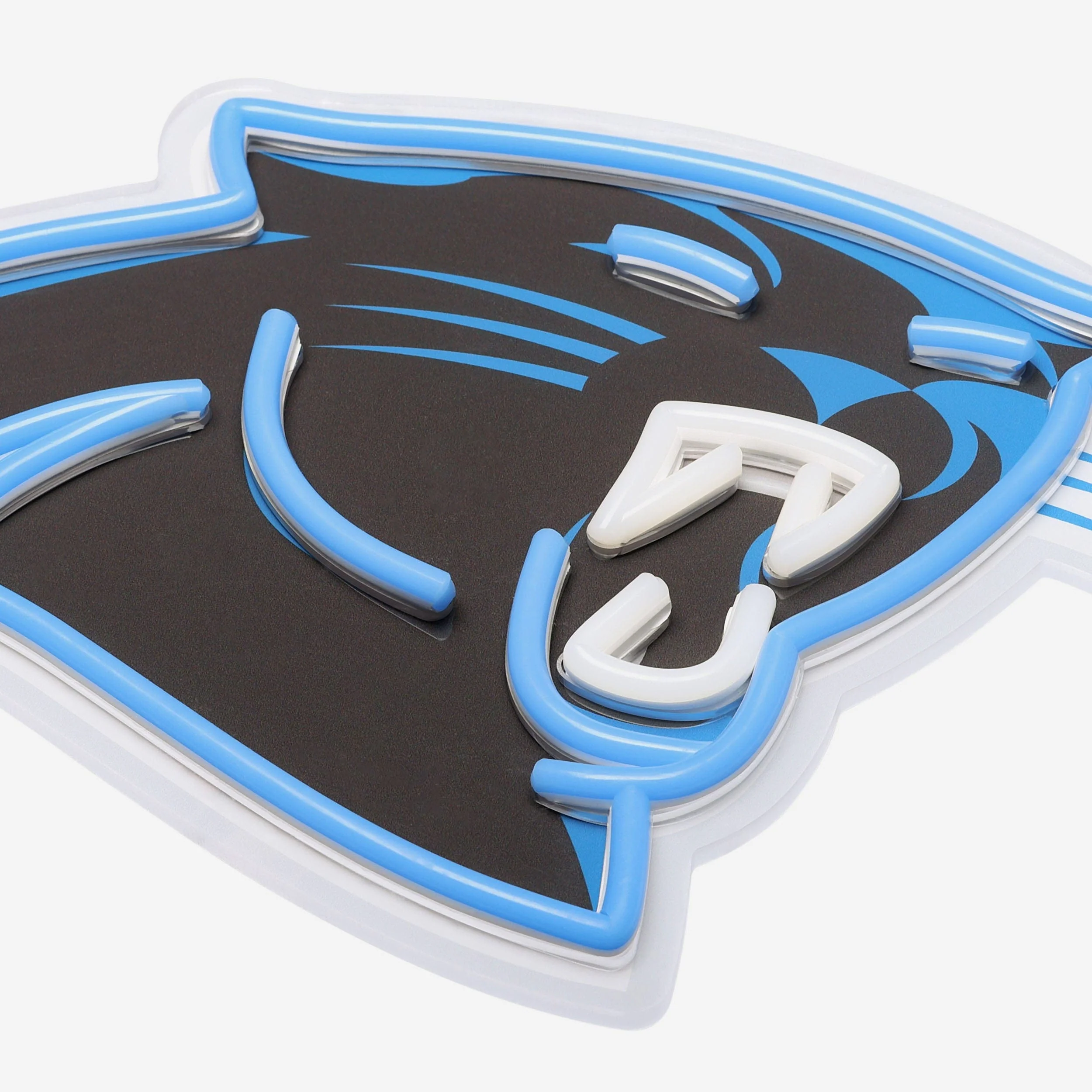 Carolina Panthers LED Neon Light Up Team Logo Sign - Image 4