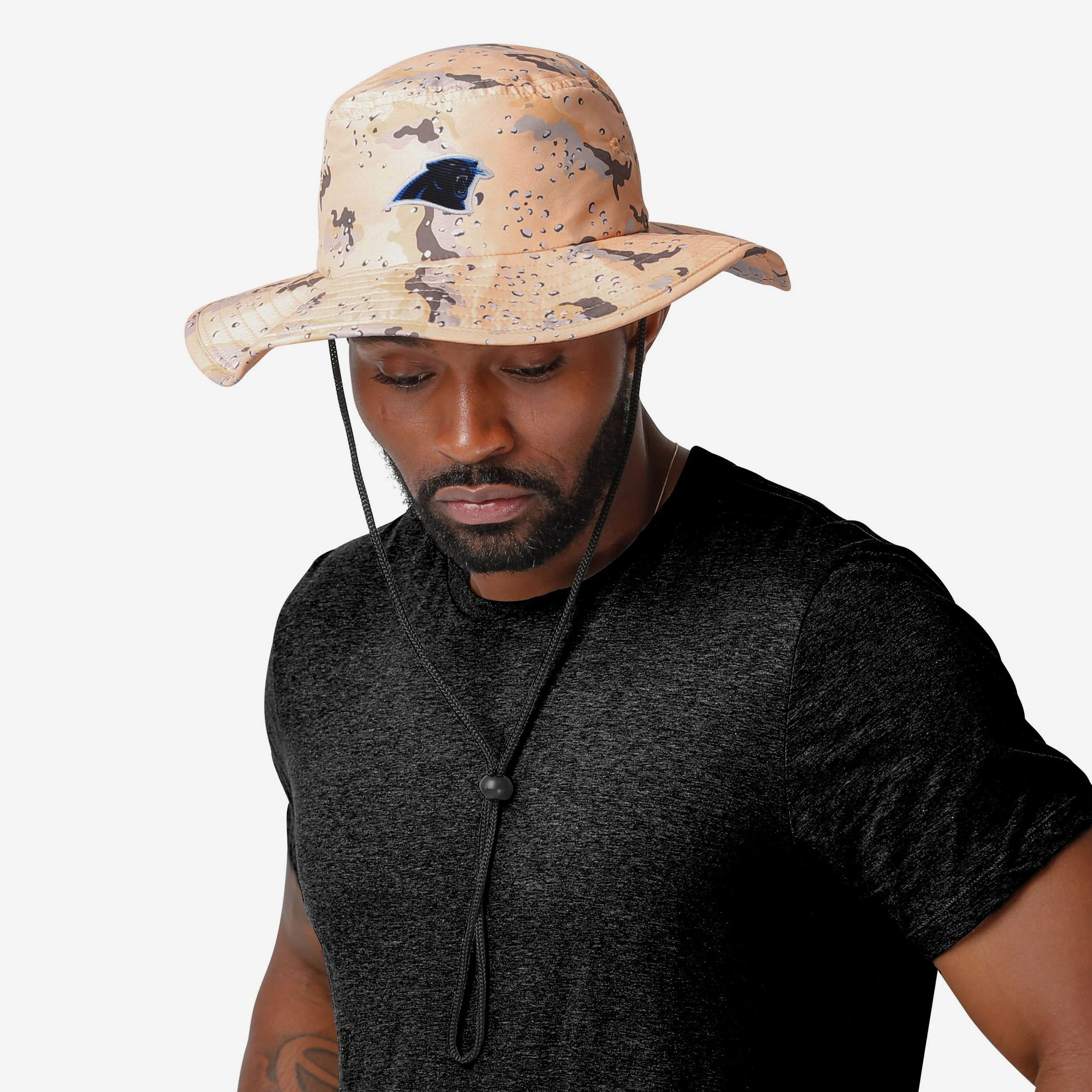 Carolina Panthers Light Desert Camo Boonie Hat - Image 2