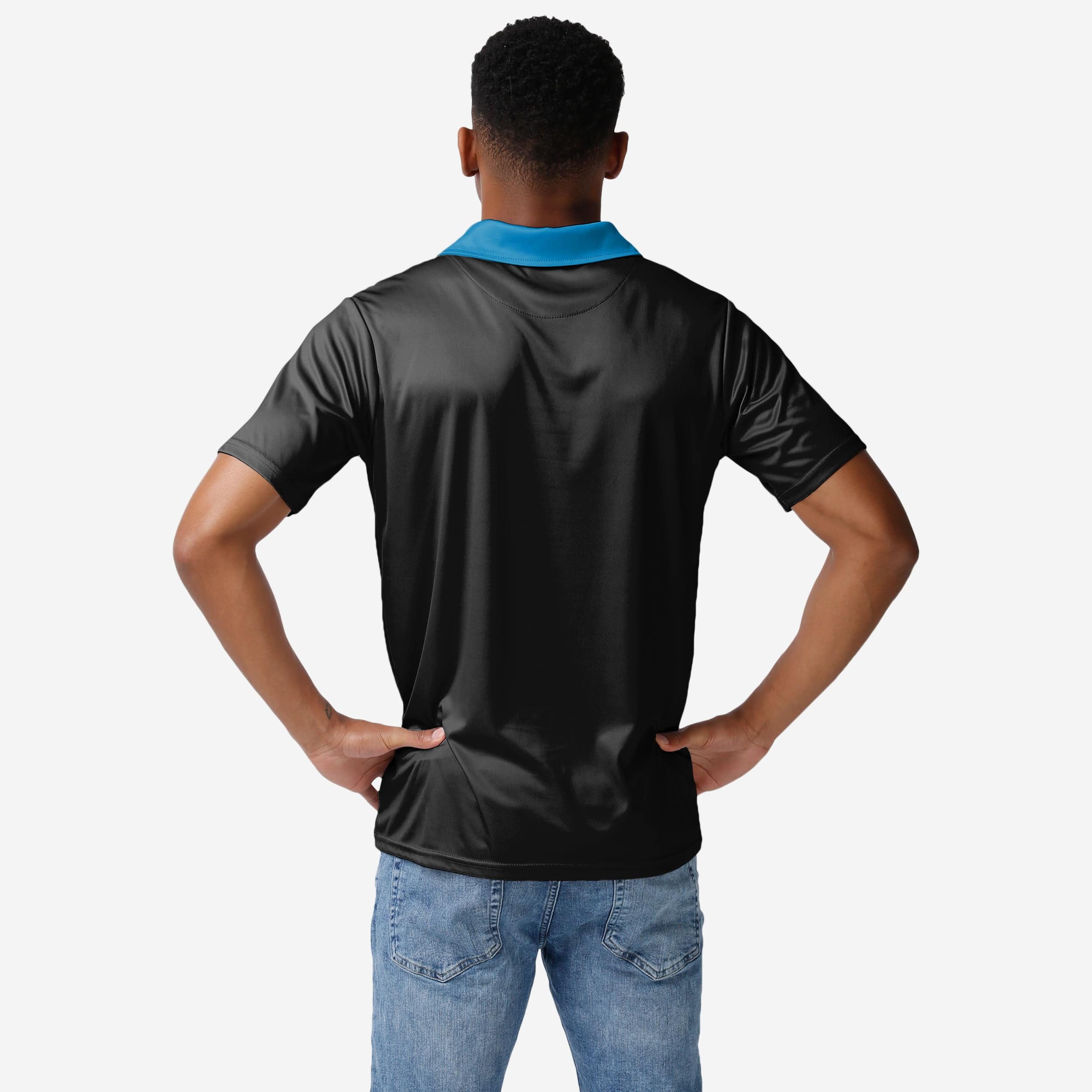 Carolina Panthers Nightcap Polyester Polo - Image 2