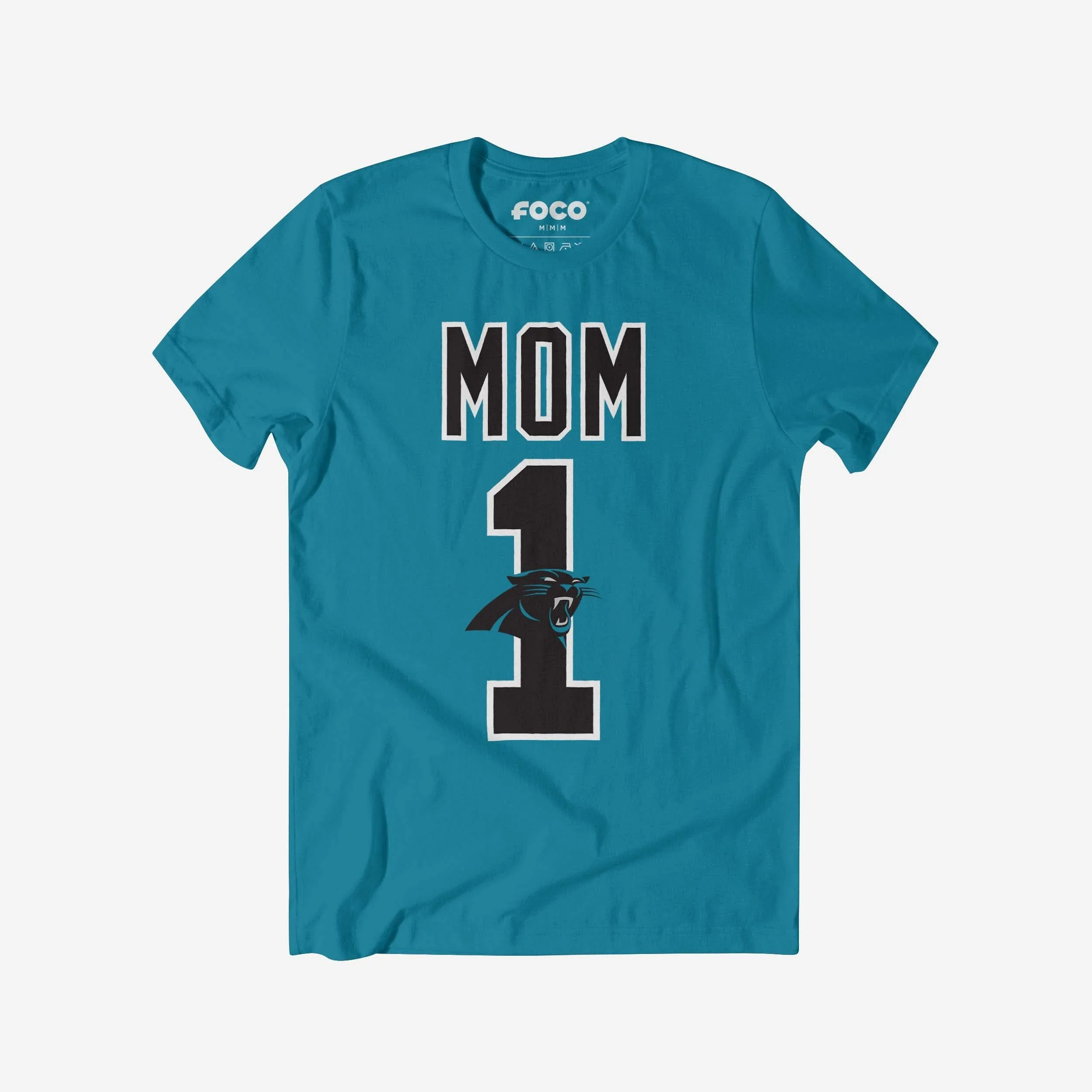 Carolina Panthers Number 1 Mom T-Shirt