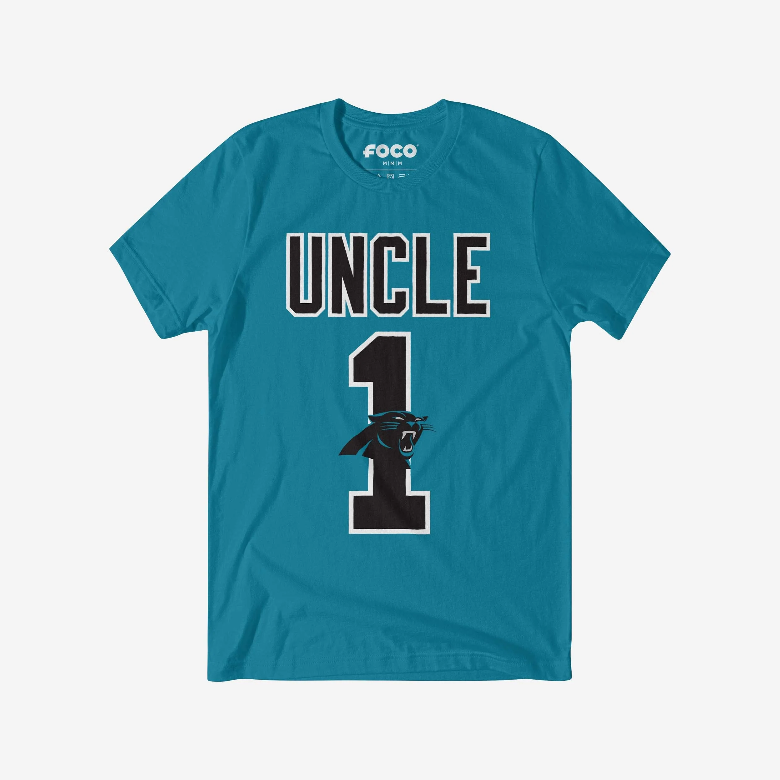 Carolina Panthers Number 1 Uncle T-Shirt
