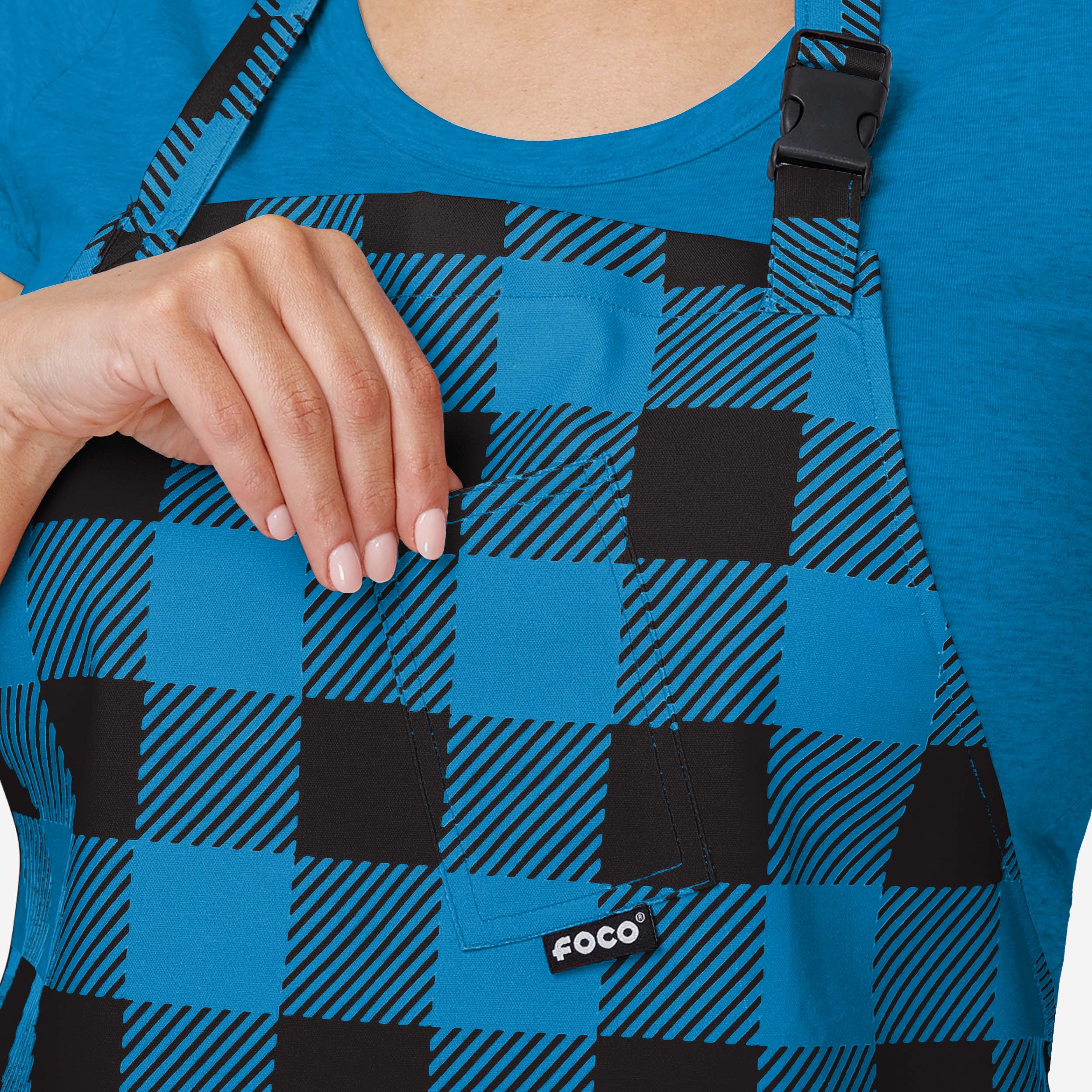 Carolina Panthers Plaid Chef Set - Image 4