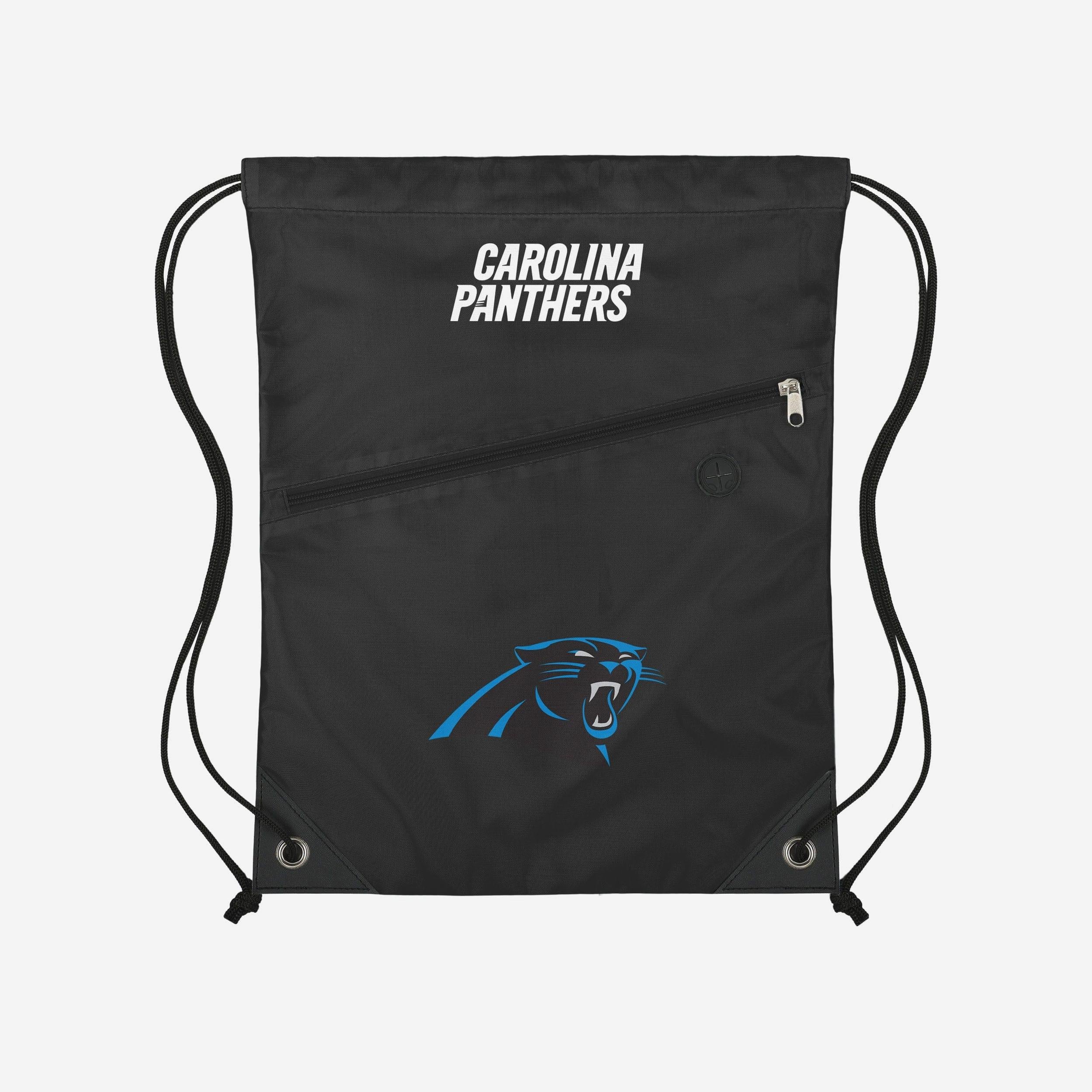 Carolina Panthers Pocket Drawstring Backpack - Image 2