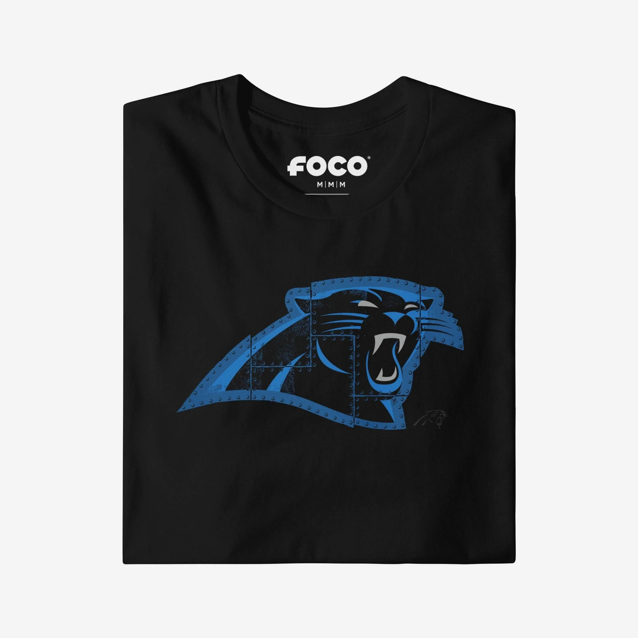 Carolina Panthers Rivet Logo T-Shirt - Image 3