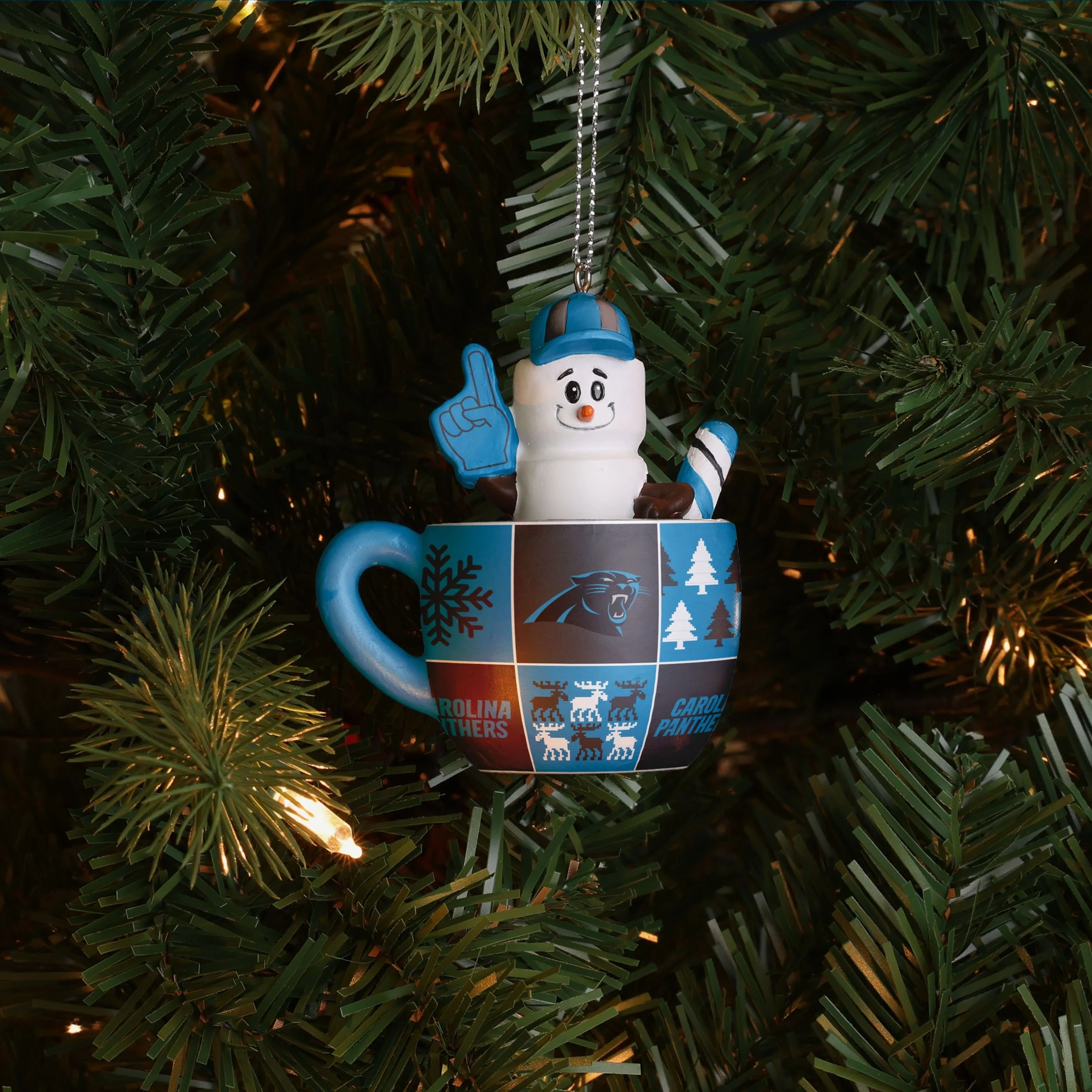 Carolina Panthers Smores Mug Ornament - Image 2