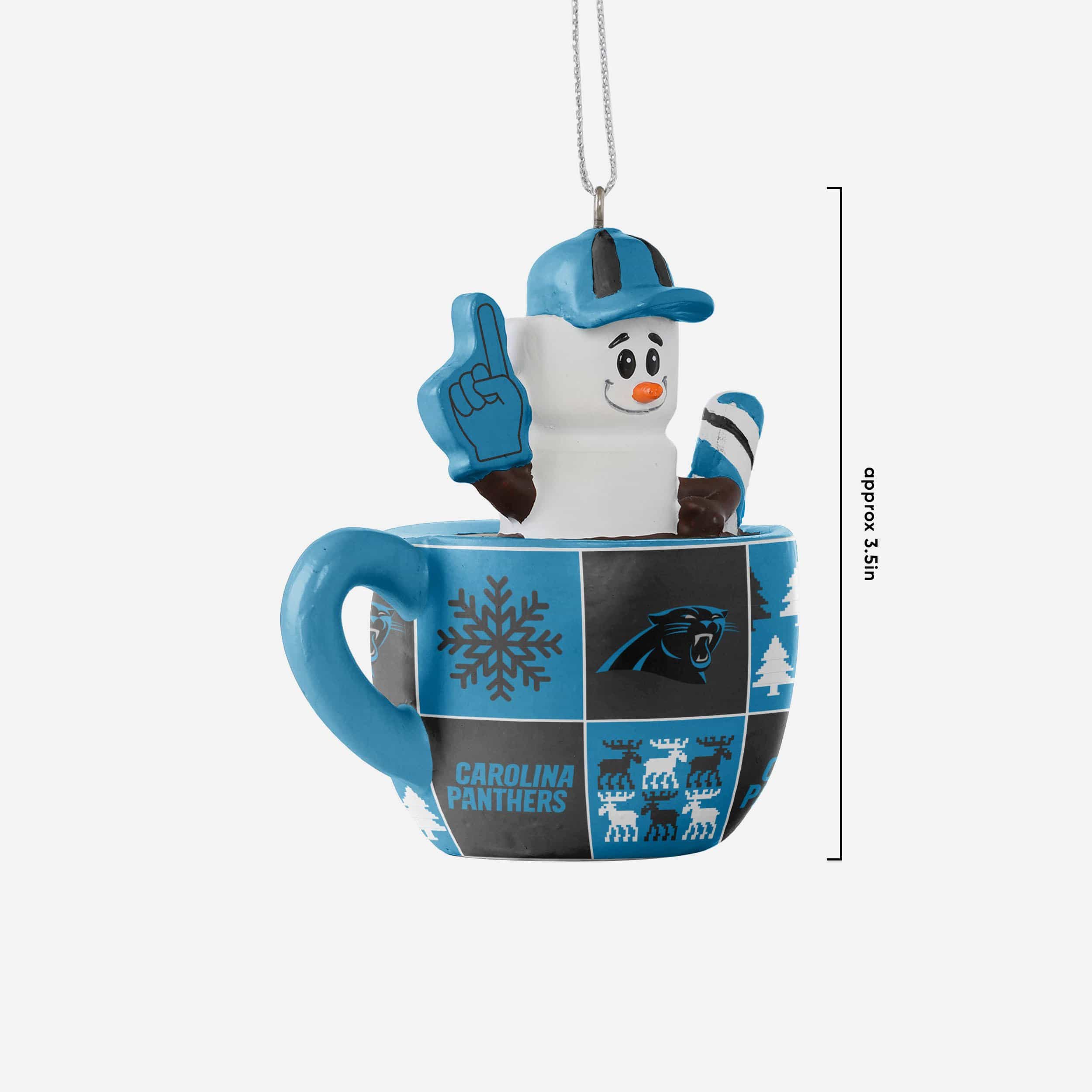 Carolina Panthers Smores Mug Ornament - Image 3