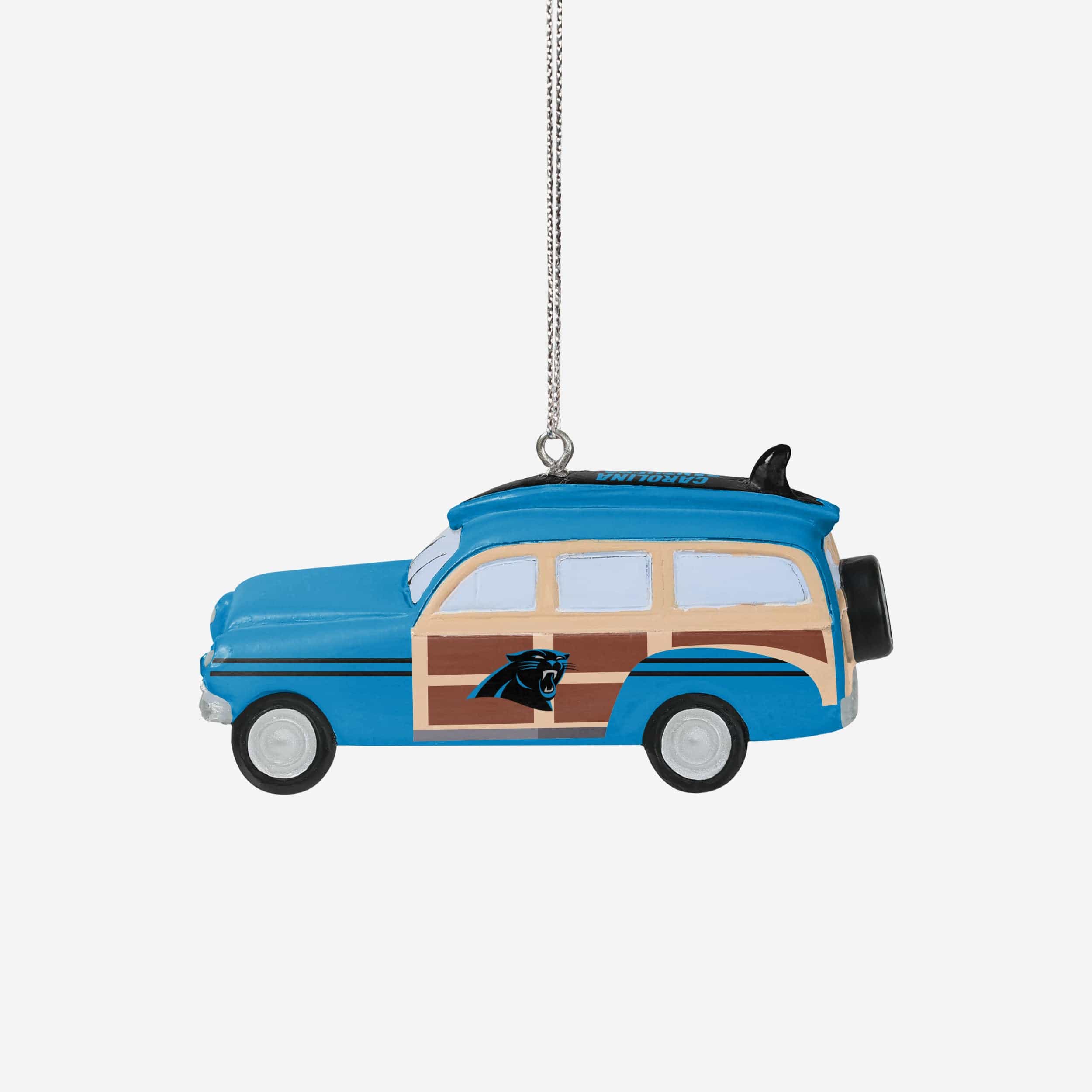 Carolina Panthers Station Wagon Ornament - Image 2