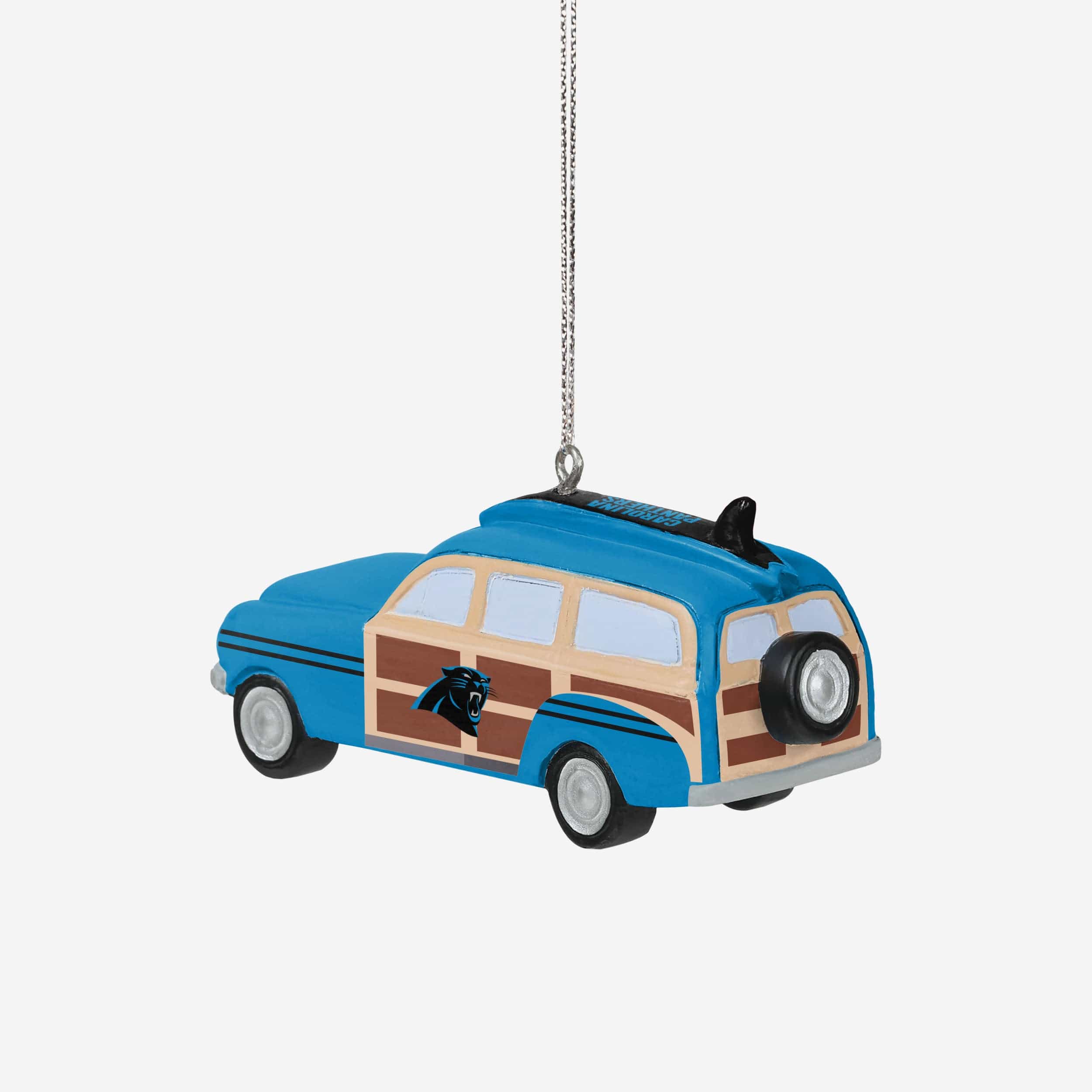 Carolina Panthers Station Wagon Ornament - Image 3