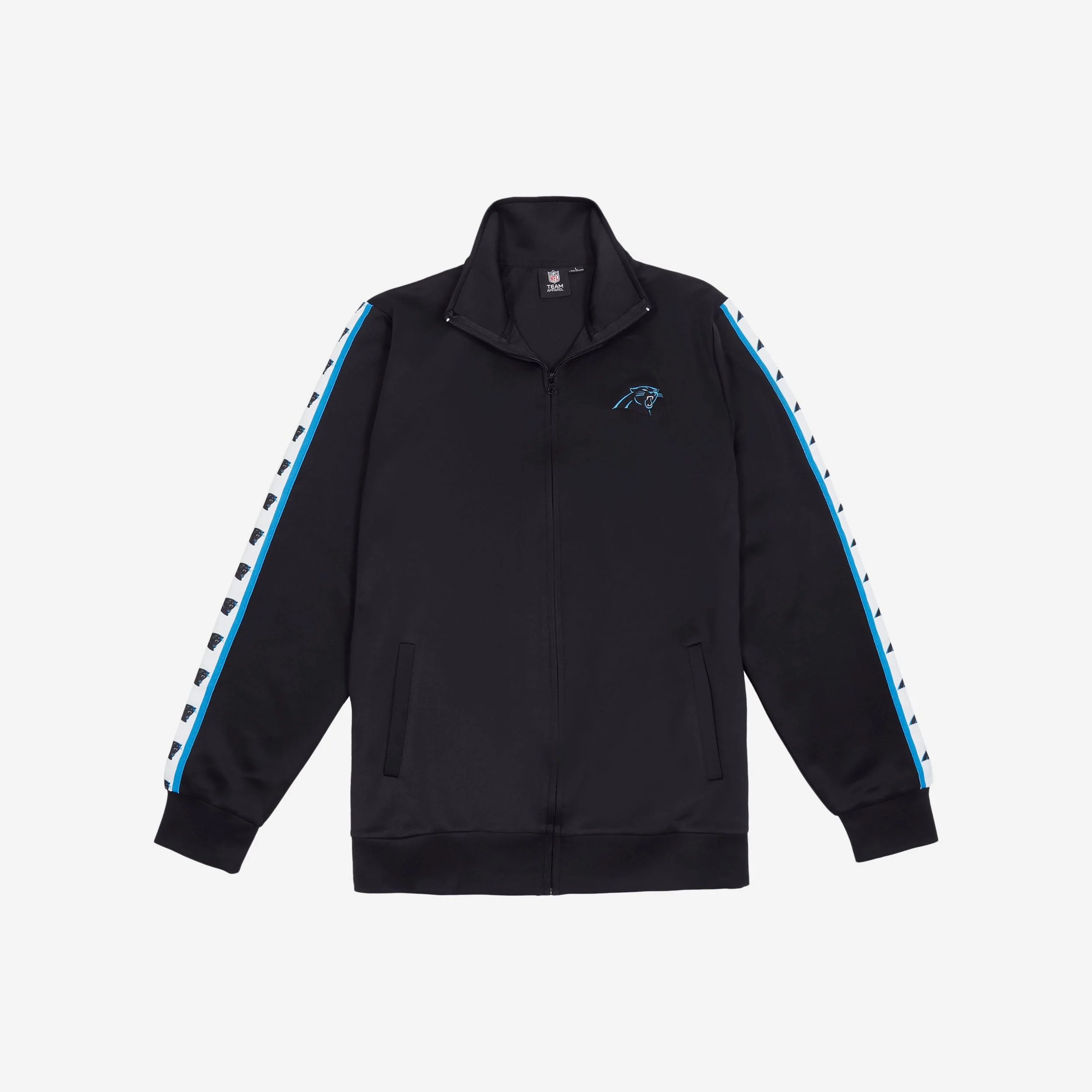Carolina Panthers Stripe Logo Track Jacket - Image 6