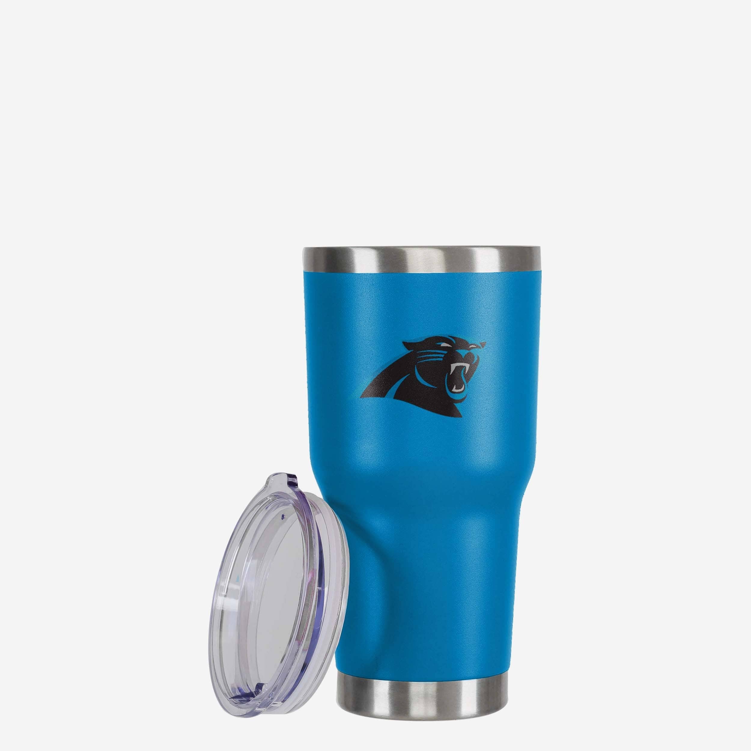 Carolina Panthers Teal Team Logo 30 oz Tumbler - Image 3