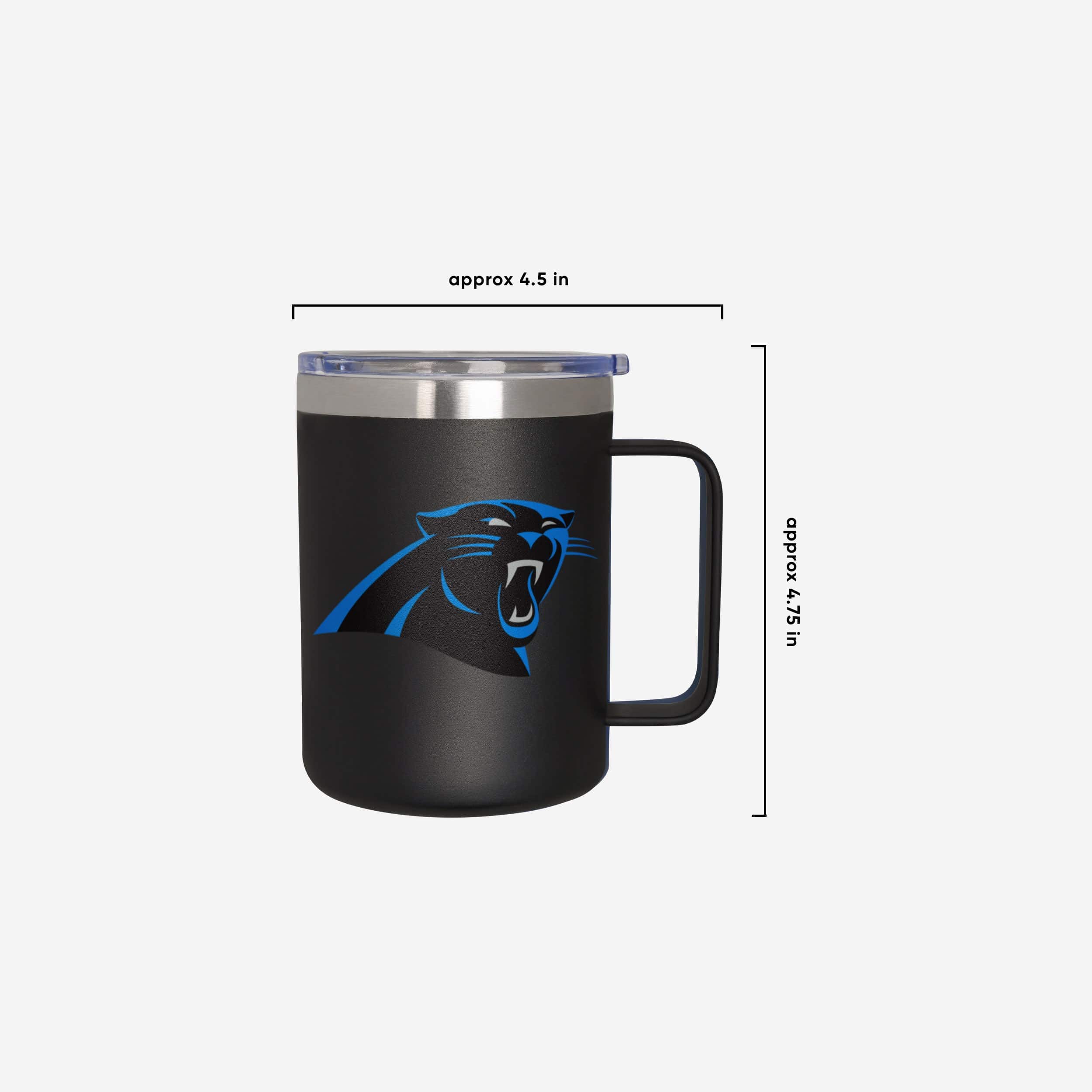 Carolina Panthers Team Color Insulated Stainless Steel Mug - Image 5