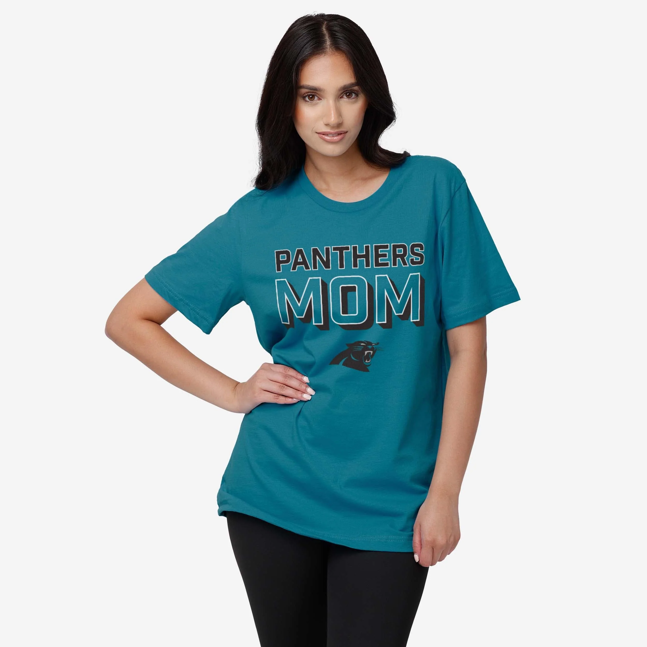 Carolina Panthers Team Mom T-Shirt - Image 2