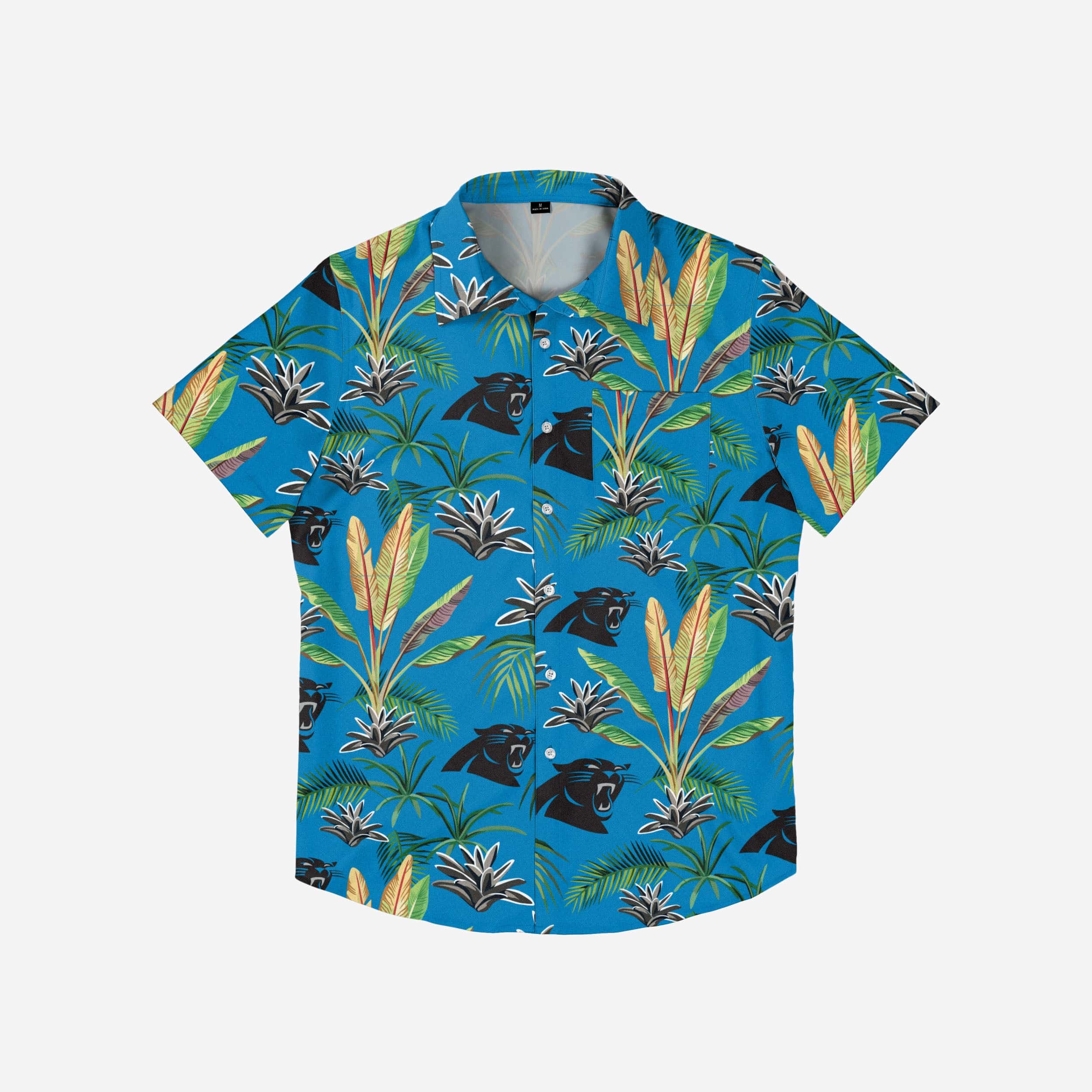 Carolina Panthers Victory Vacay Button Up Shirt - Image 4