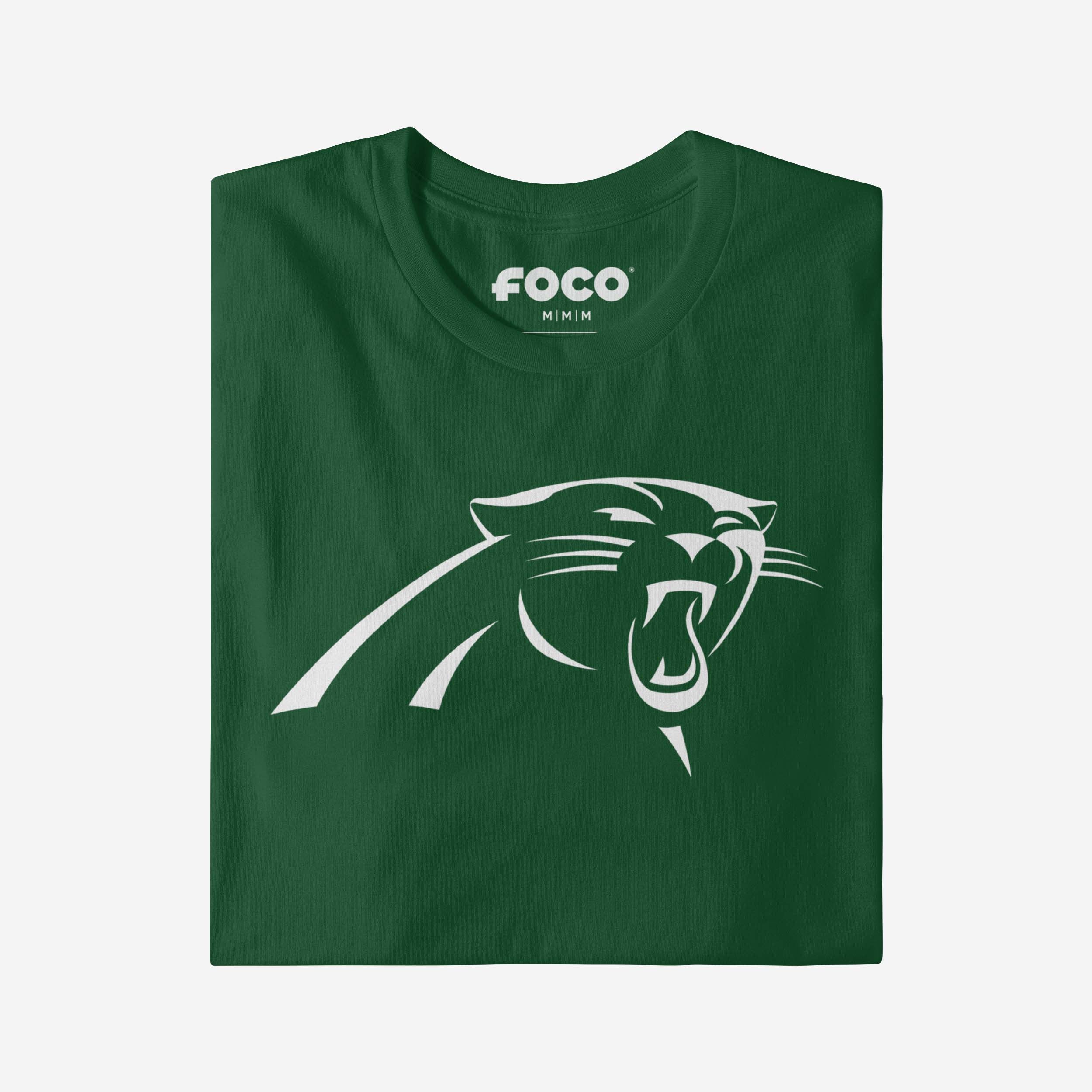 Carolina Panthers White Logo T-Shirt - Image 3