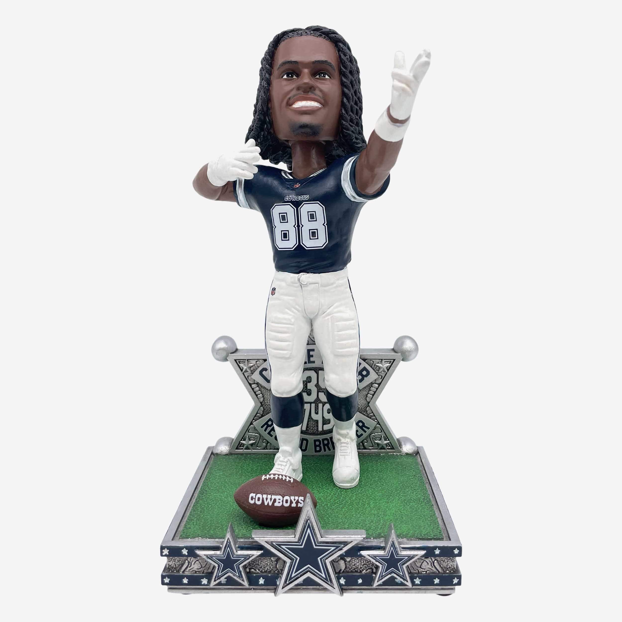 CeeDee Lamb Dallas Cowboys All Time Single Season Receiving And Yards Franchise Record Bobblehead