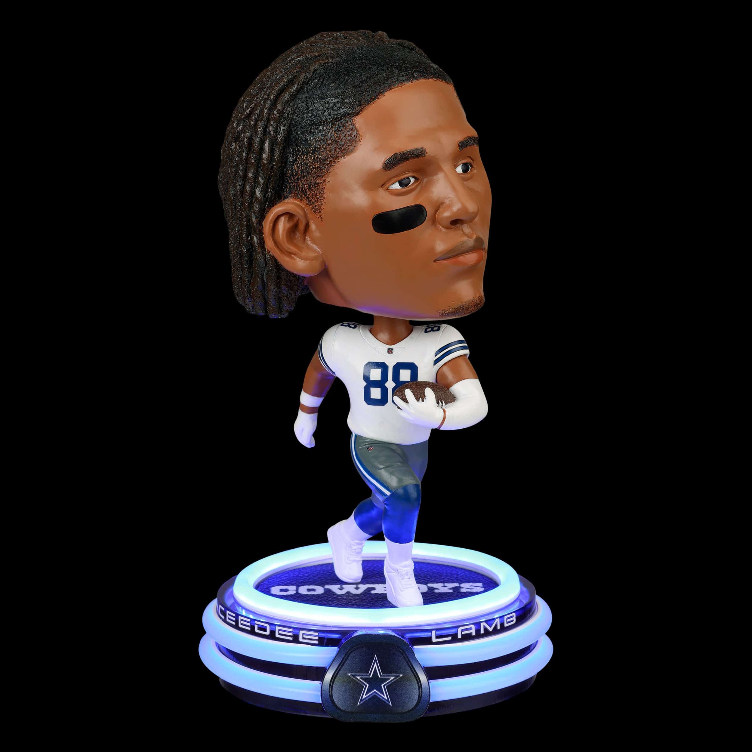 CeeDee Lamb Dallas Cowboys LED Neon Bighead Bobblehead - Image 2