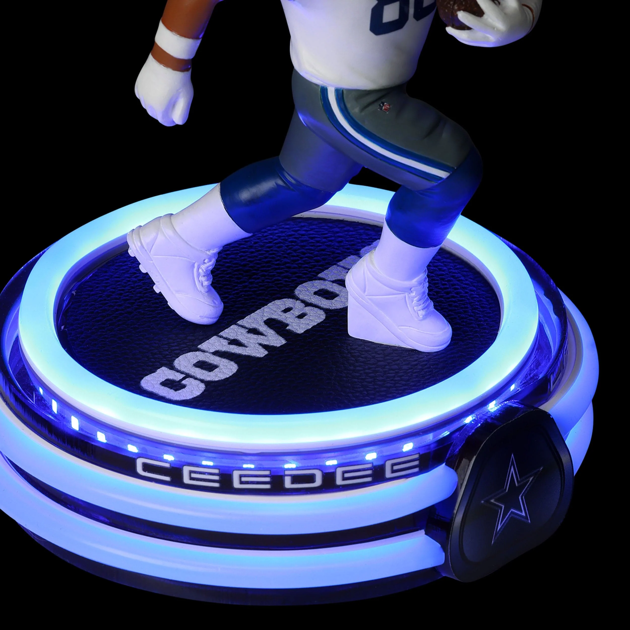 CeeDee Lamb Dallas Cowboys LED Neon Bighead Bobblehead - Image 4