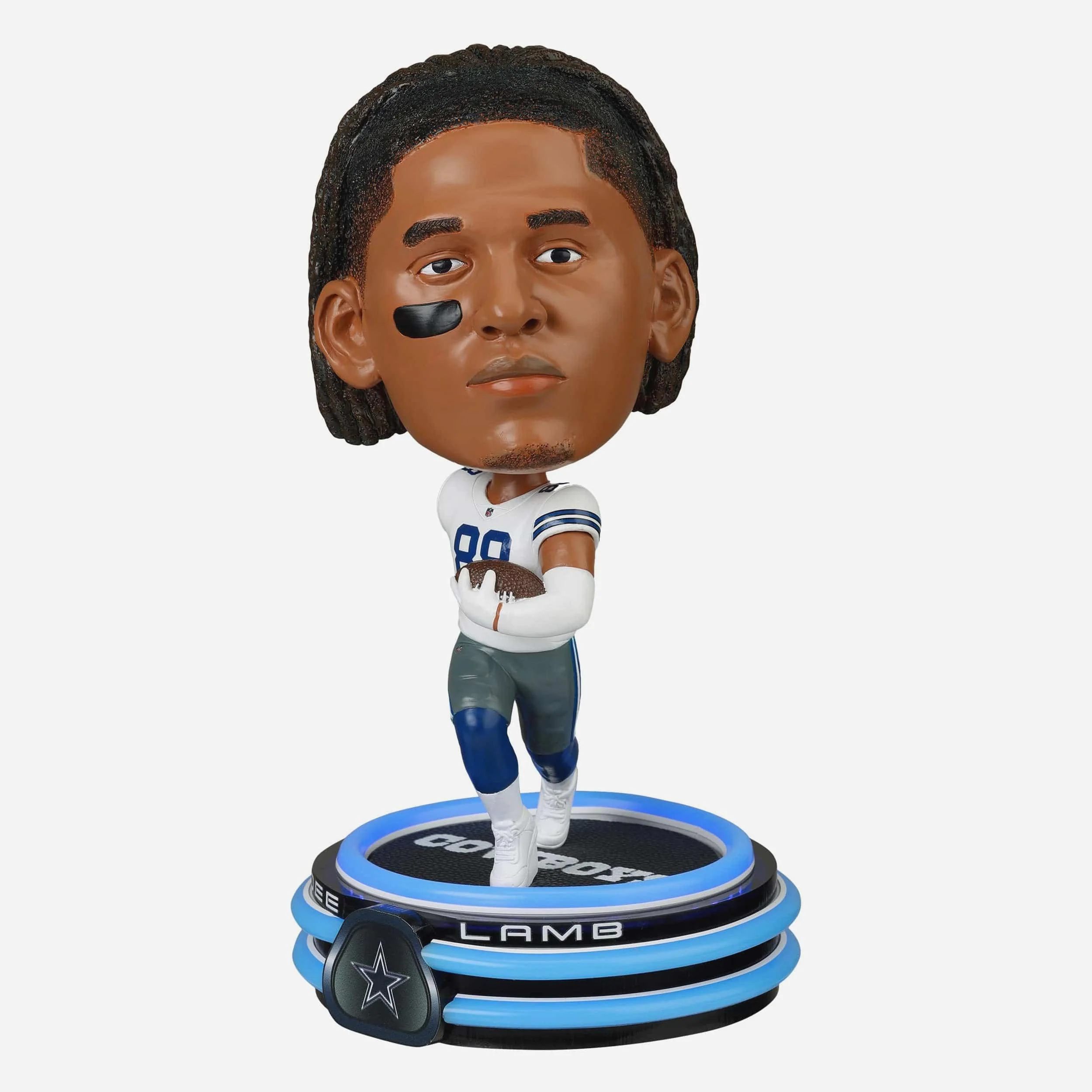 CeeDee Lamb Dallas Cowboys LED Neon Bighead Bobblehead - Image 5