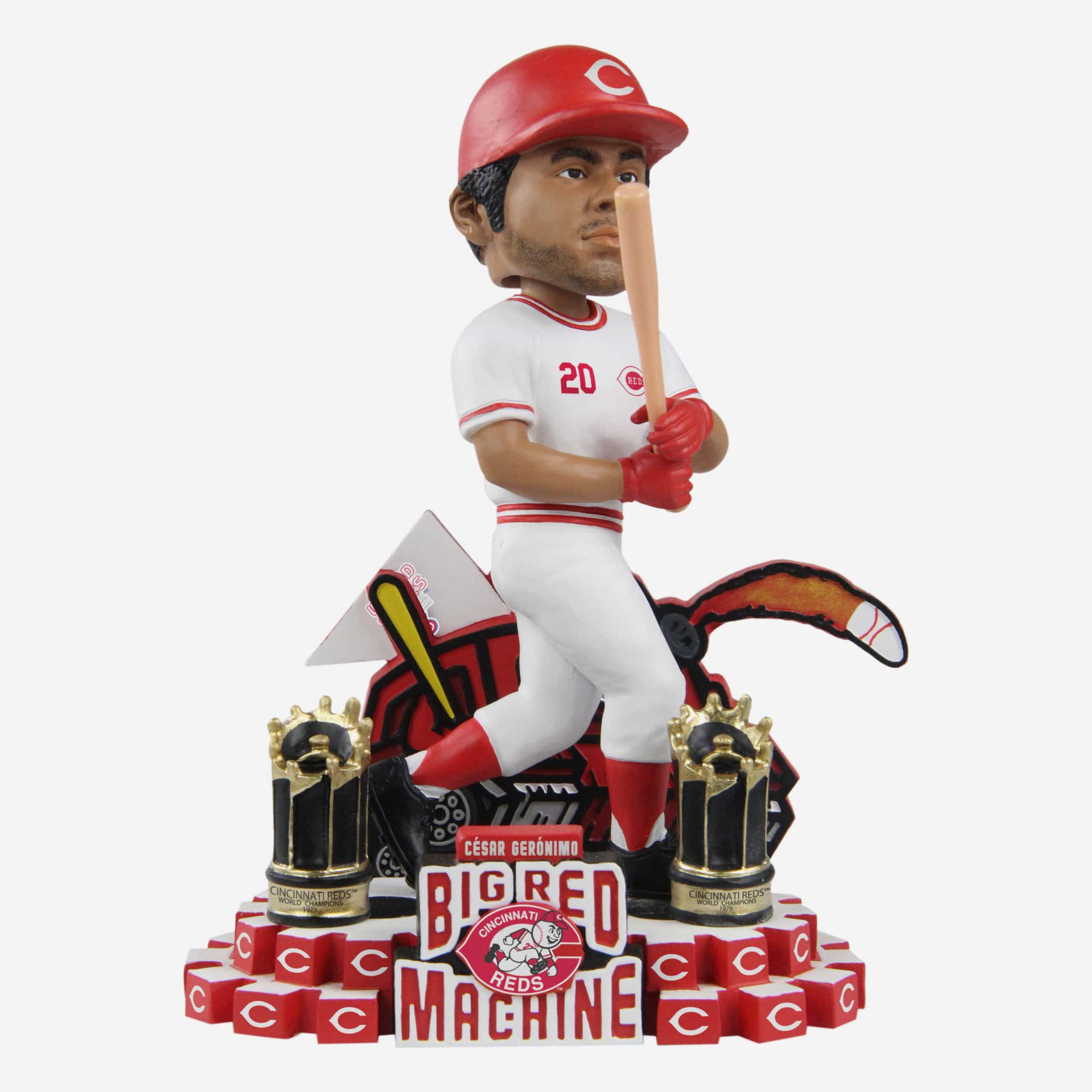 Cesar Geronimo Cincinnati Reds 1976 World Series Champions Big Red Machine Bobblehead