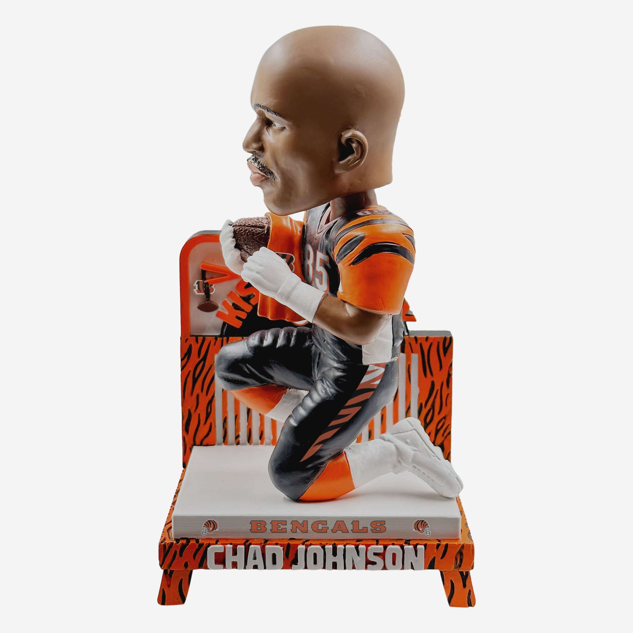 Chad Johnson Cincinnati Bengals Kiss the Baby Ochocinco Bobblehead