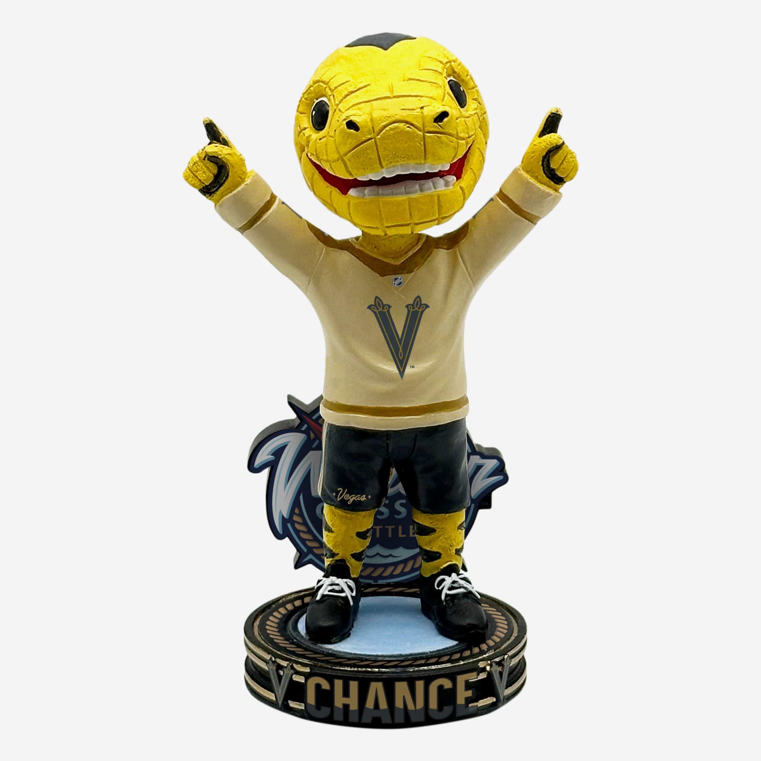 Chance Vegas Golden Knights 2024 Winter Classic Mascot Bobblehead