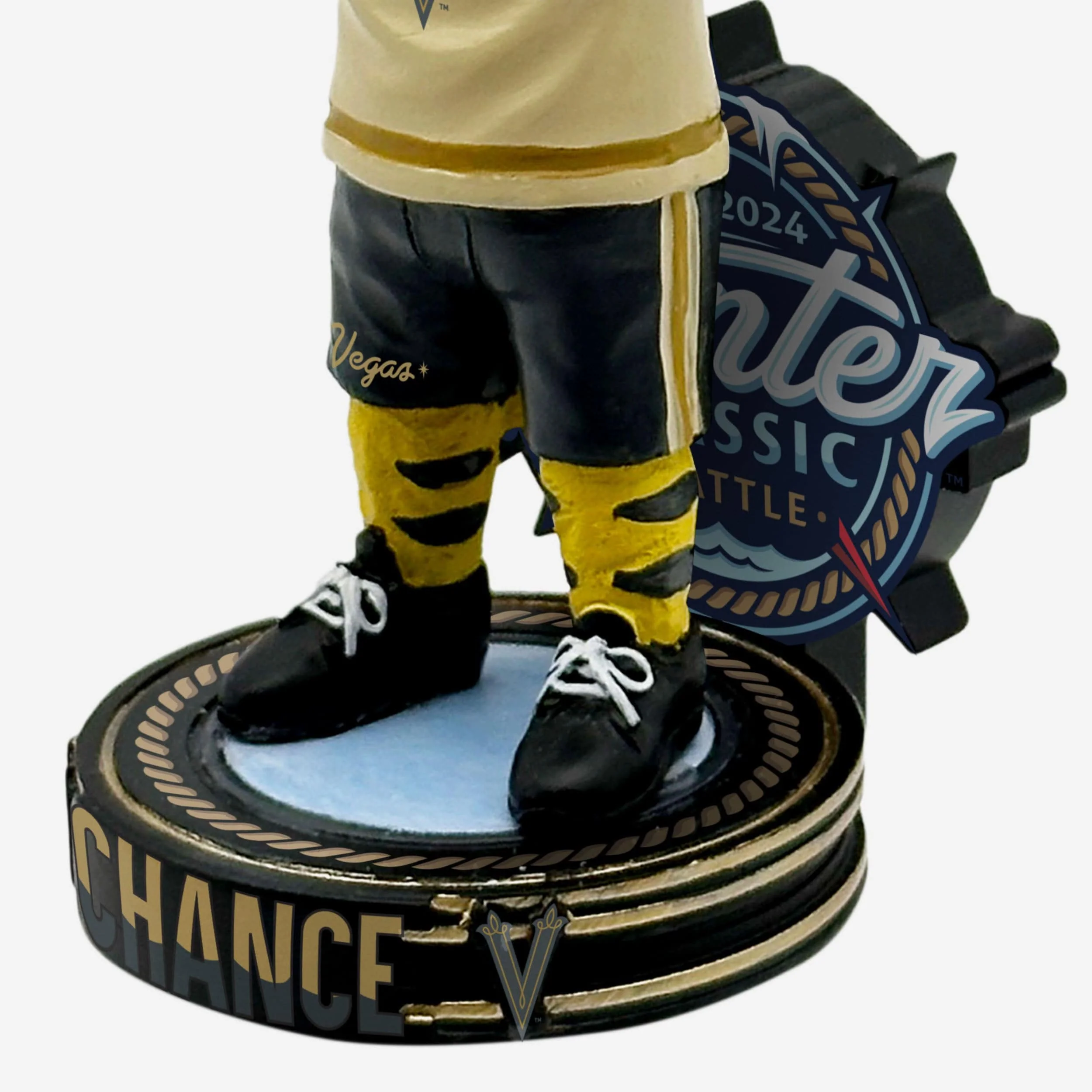 Chance Vegas Golden Knights 2024 Winter Classic Mascot Bobblehead - Image 3