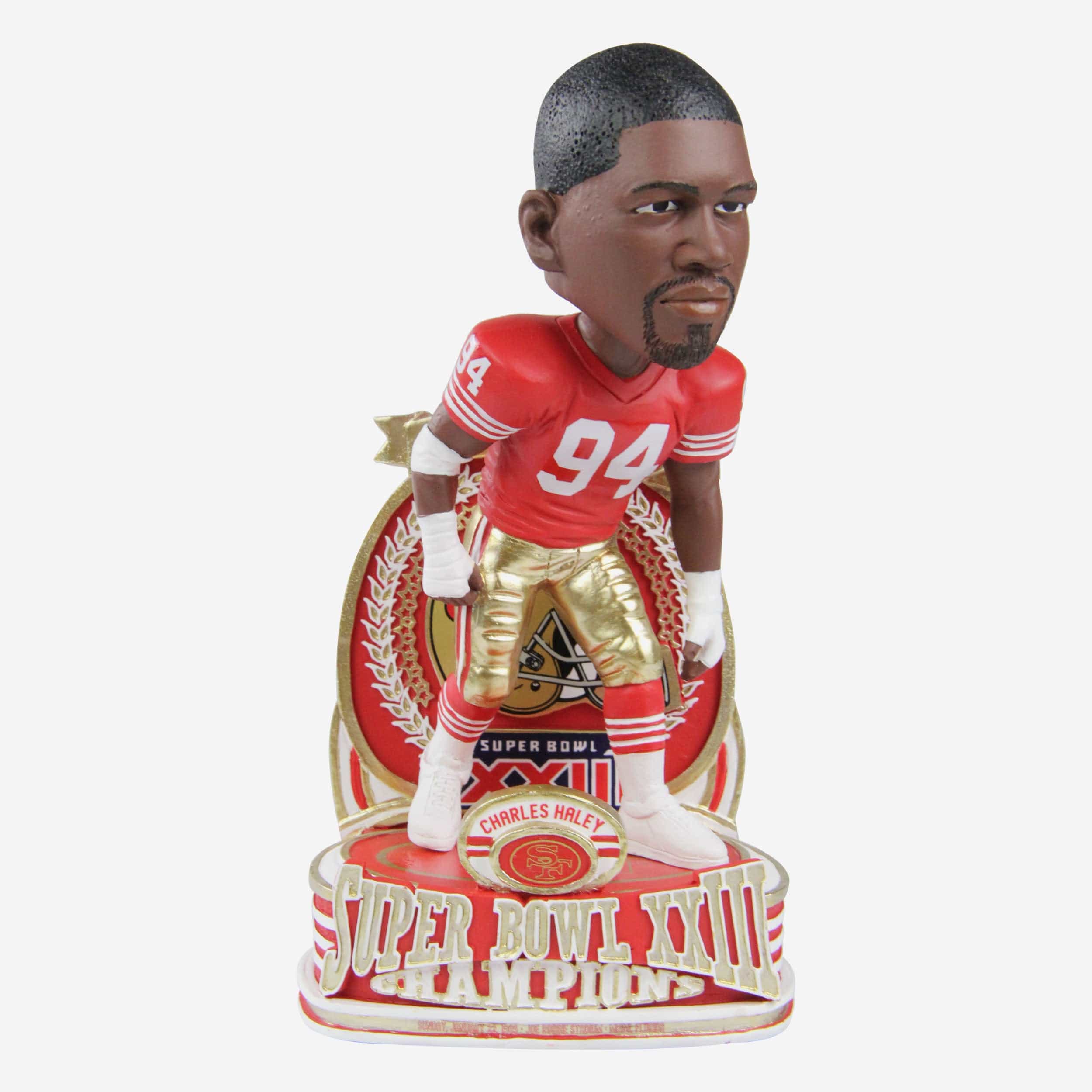 Charles Haley San Francisco 49ers Super Bowl XXIII Champions Commemorative Bobblehead