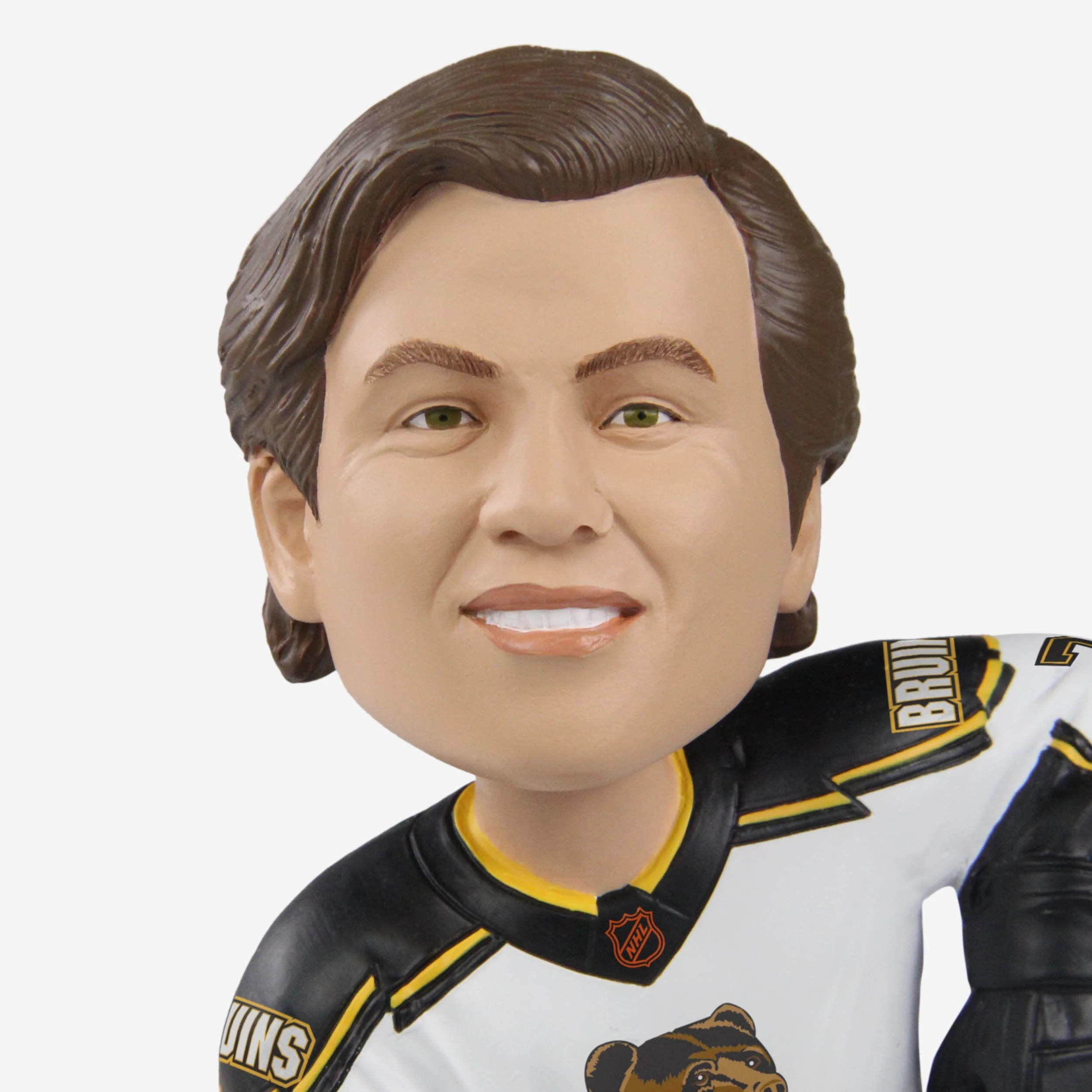 Charlie McAvoy Boston Bruins Reverse Retro Jersey Bobblehead - Image 2