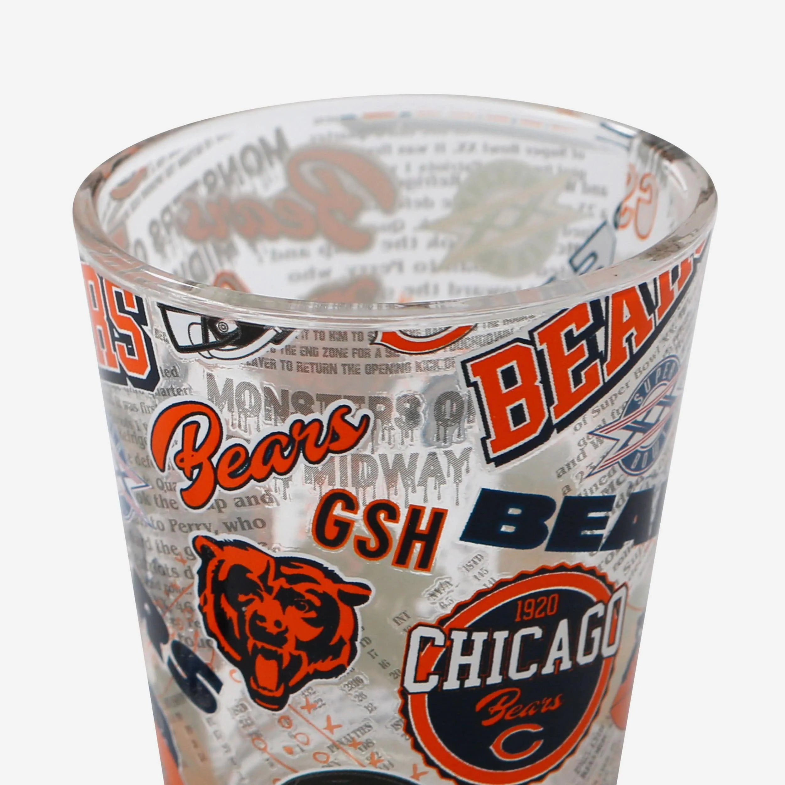 Chicago Bears 3 Pack Shot Glass - Image 4