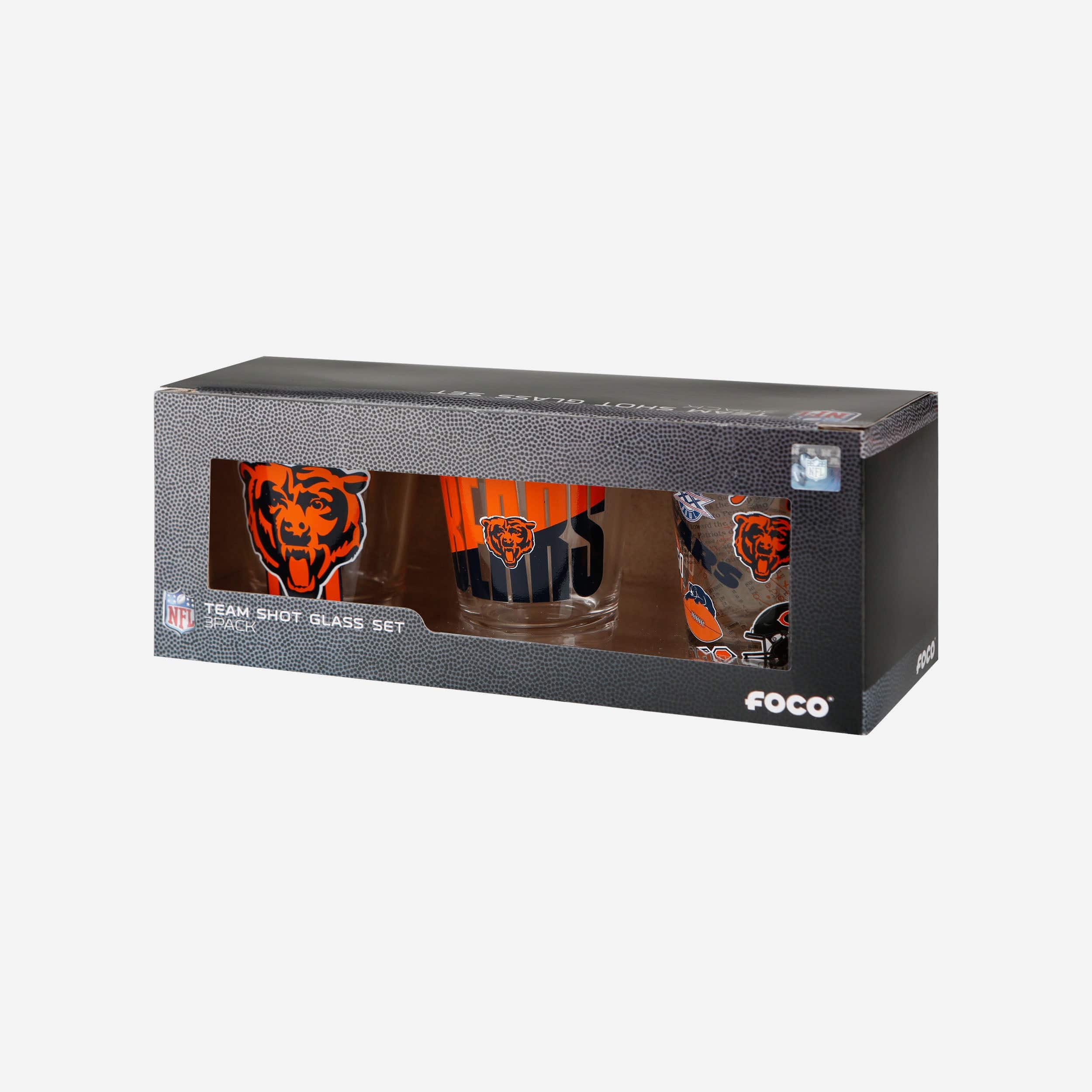 Chicago Bears 3 Pack Shot Glass - Image 5