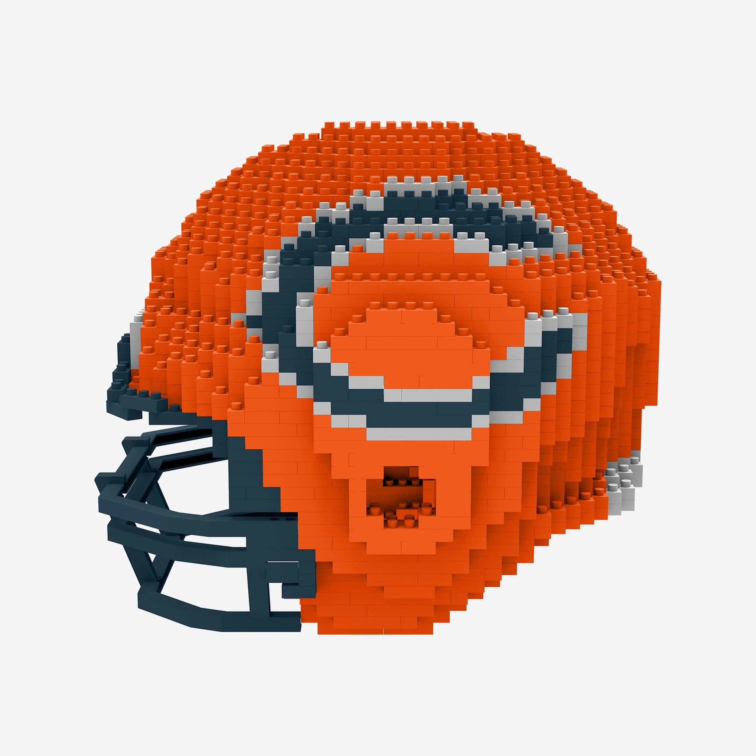 Chicago Bears Alternate Replica BRXLZ Mini Helmet - Image 2