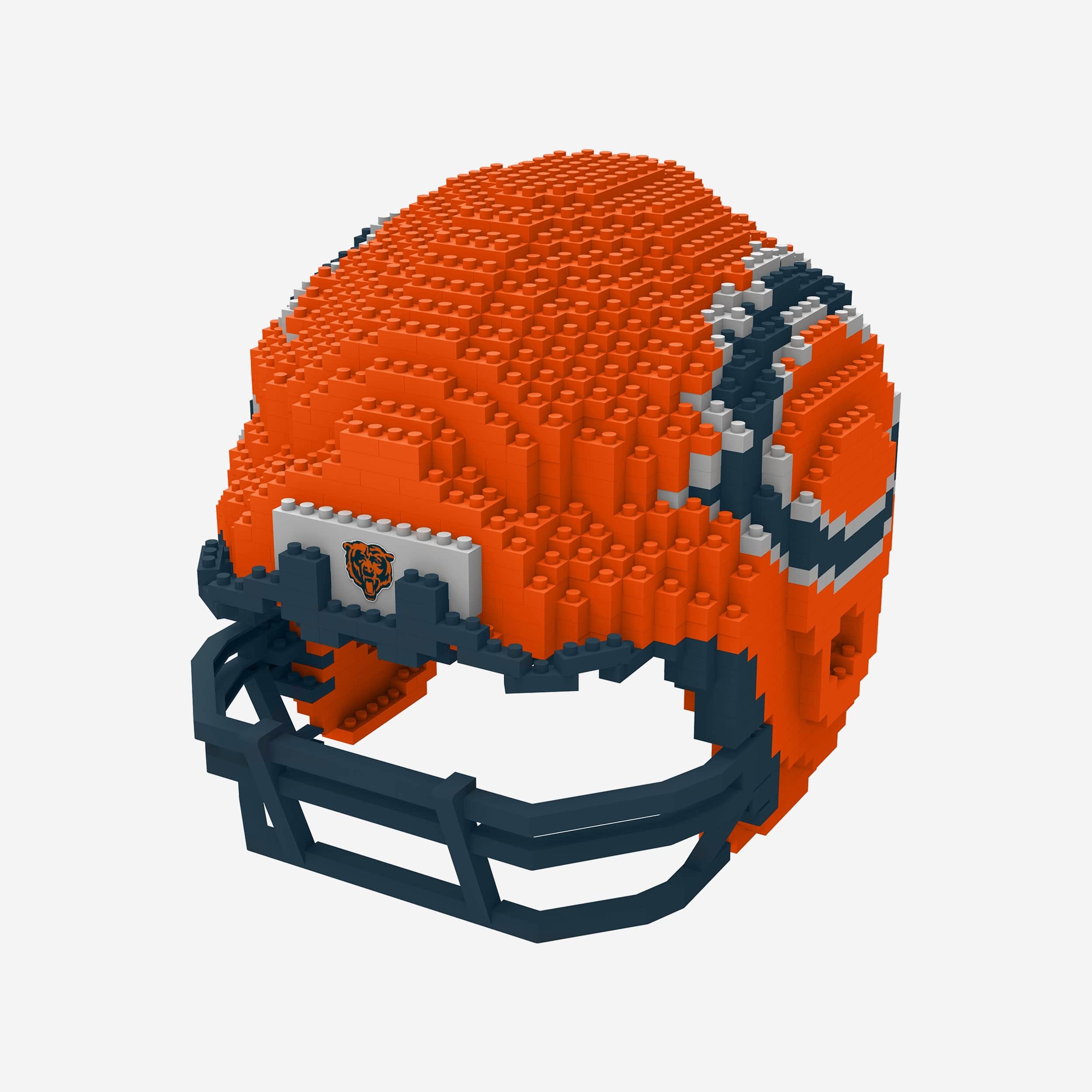 Chicago Bears Alternate Replica BRXLZ Mini Helmet - Image 3