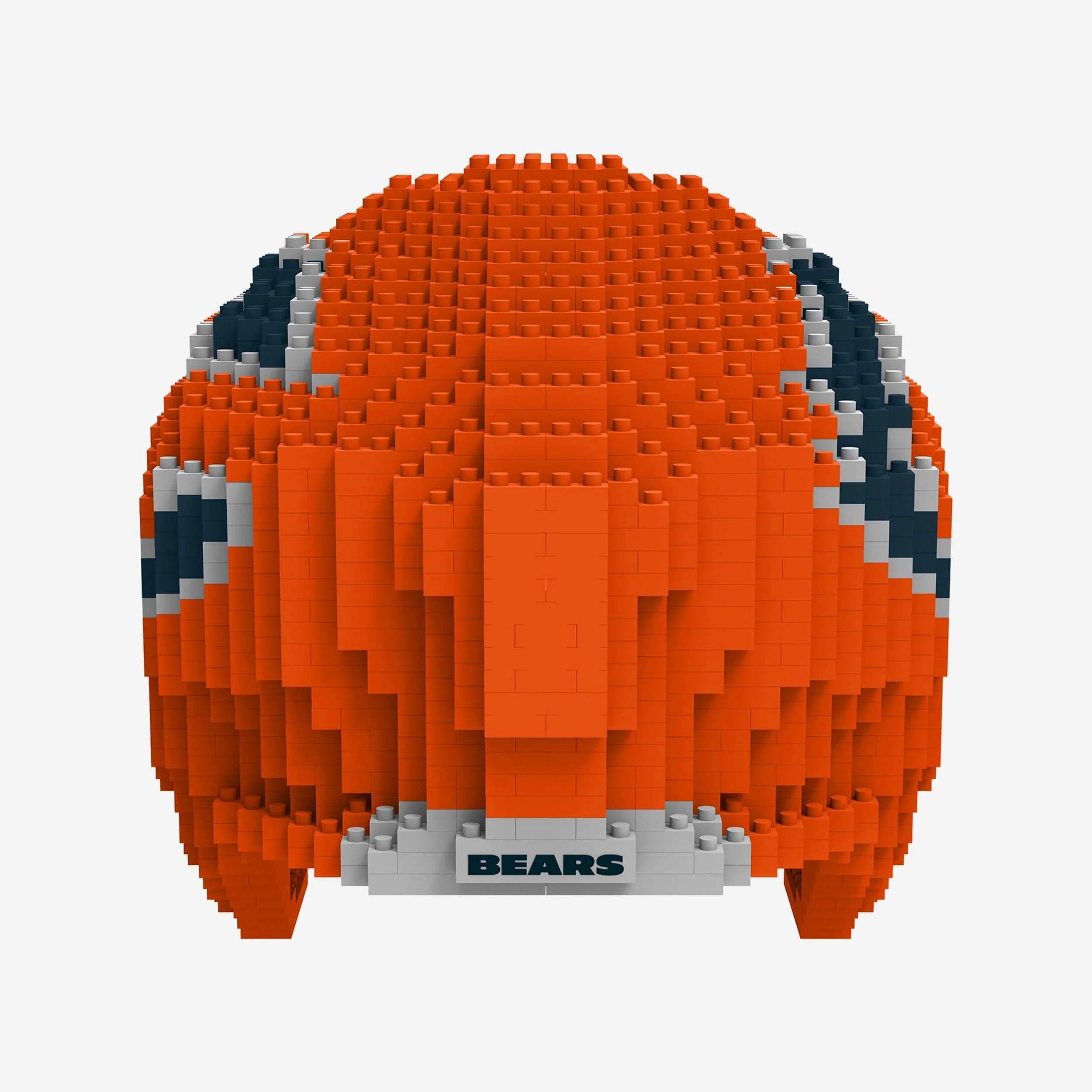 Chicago Bears Alternate Replica BRXLZ Mini Helmet - Image 4