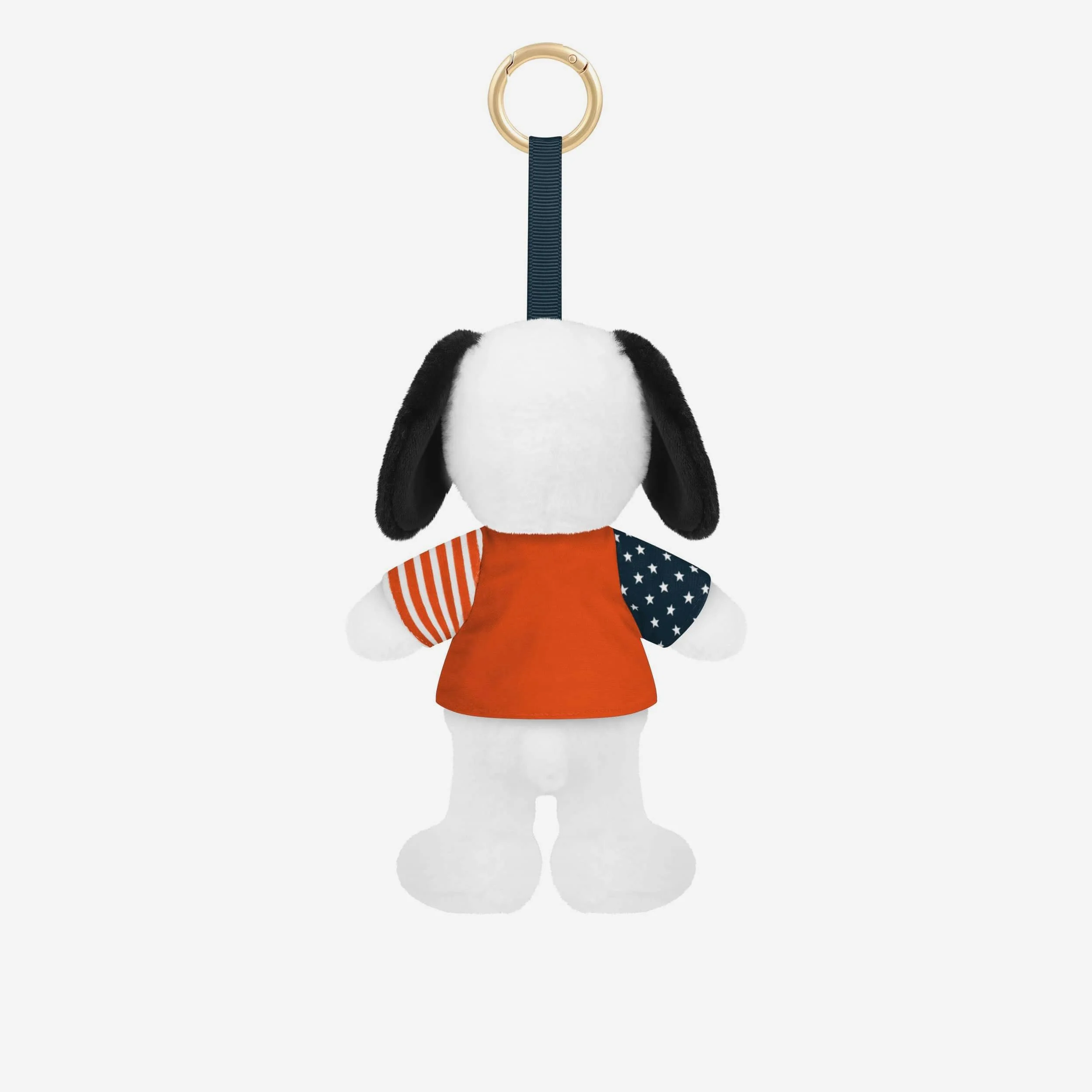 Chicago Bears Americana Plush Snoopy Peanuts Bag Charm Keychain - Image 2