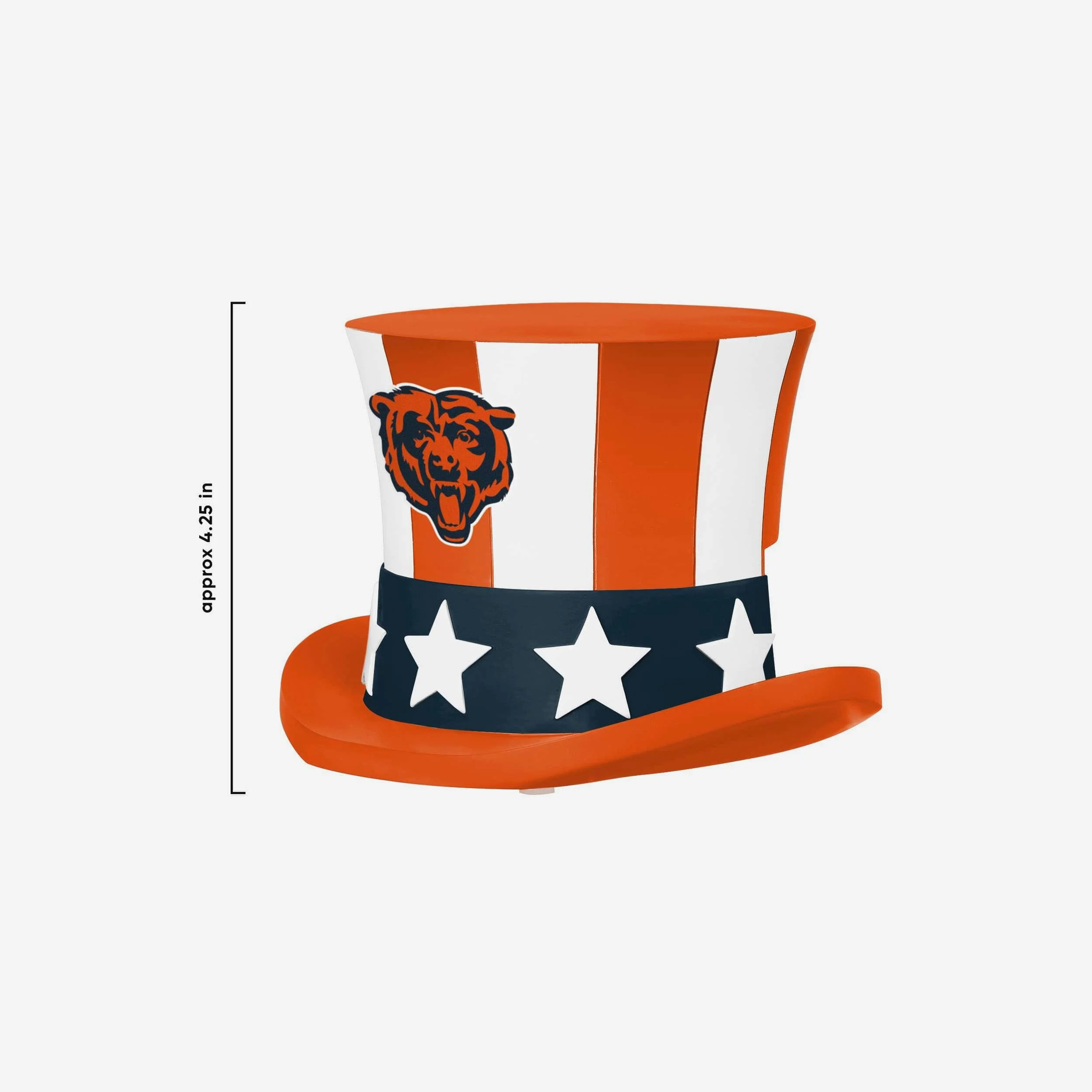 Chicago Bears Americana Resin Coaster Set - Image 4