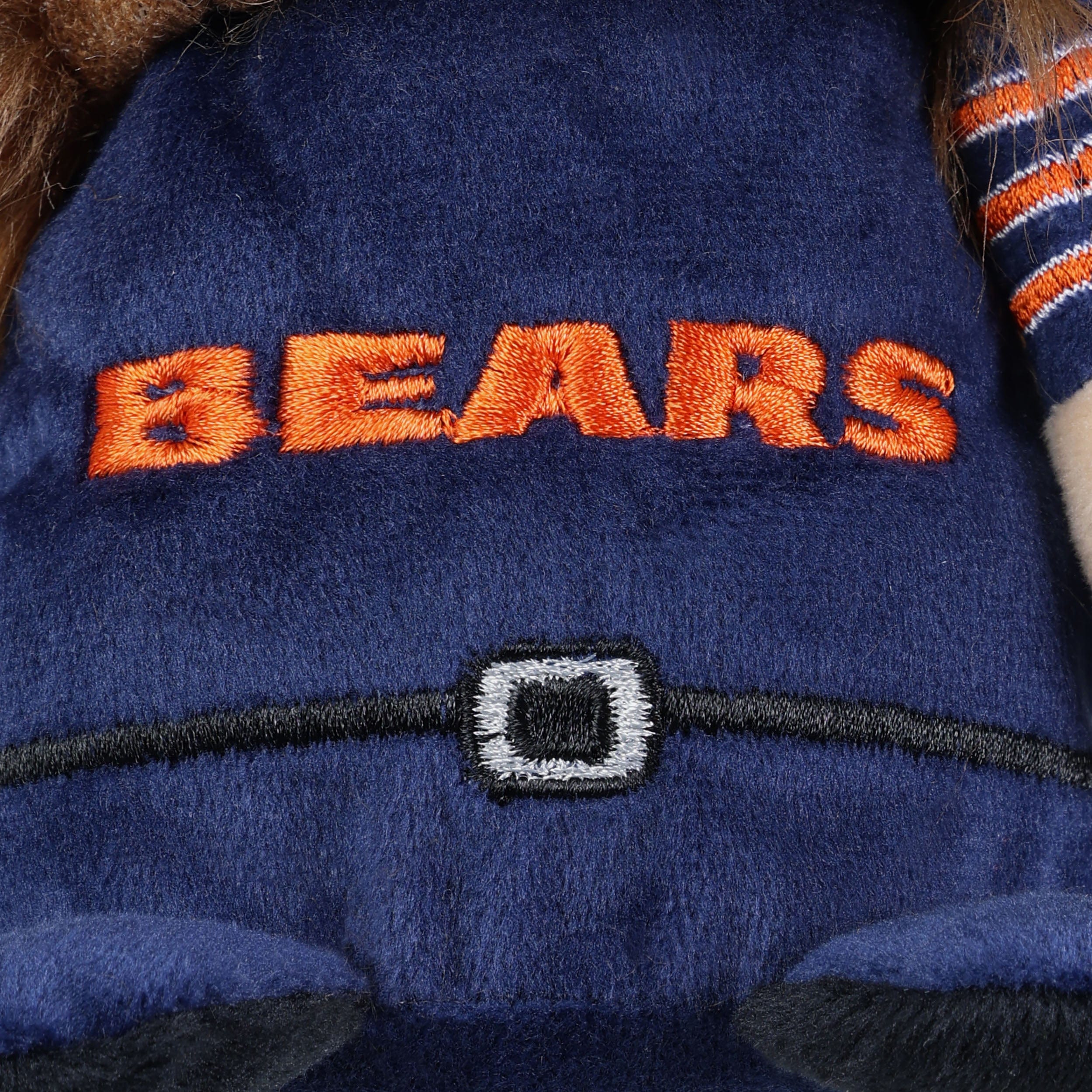 Chicago Bears Bearded Stocking Cap Plush Gnome - Image 3