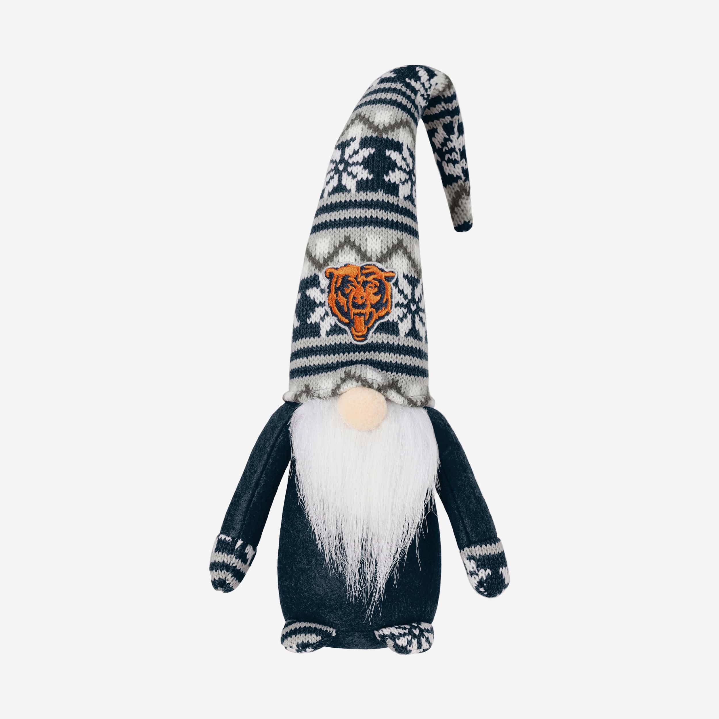 Chicago Bears Bent Hat Plush Gnome