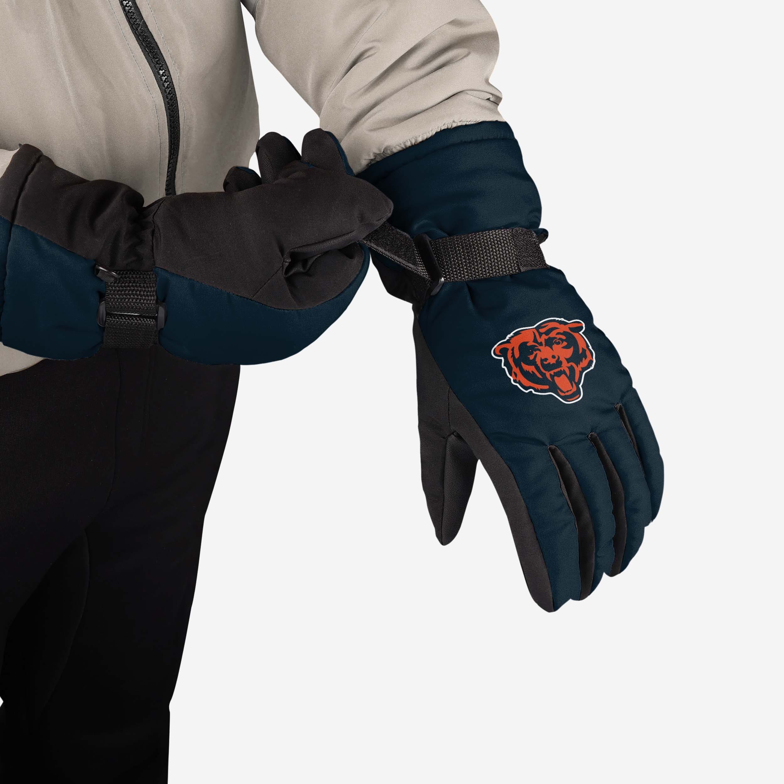 Chicago Bears Big Logo Insulated Gloves - Image 2