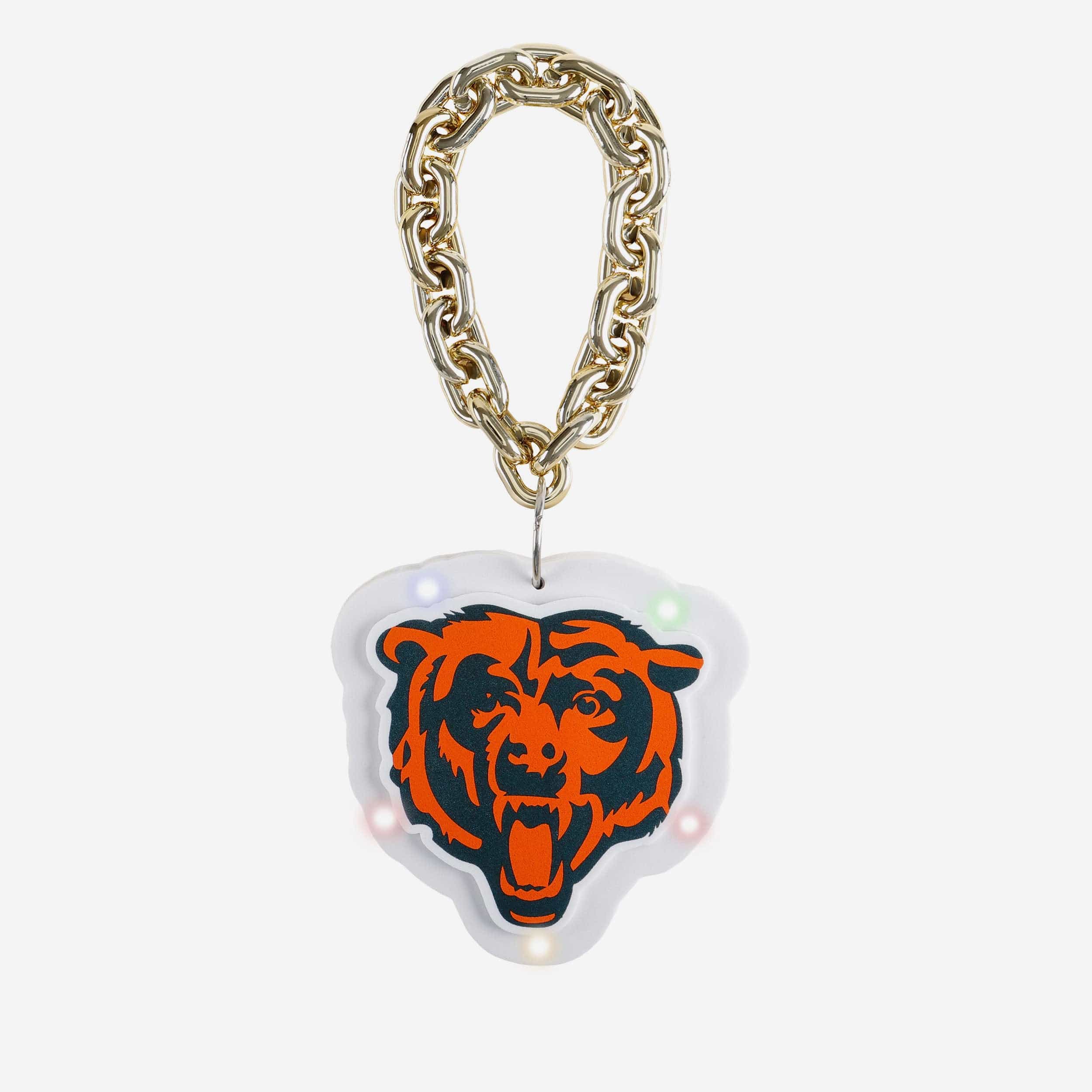 Chicago Bears Big Logo Light Up Chain Ornament
