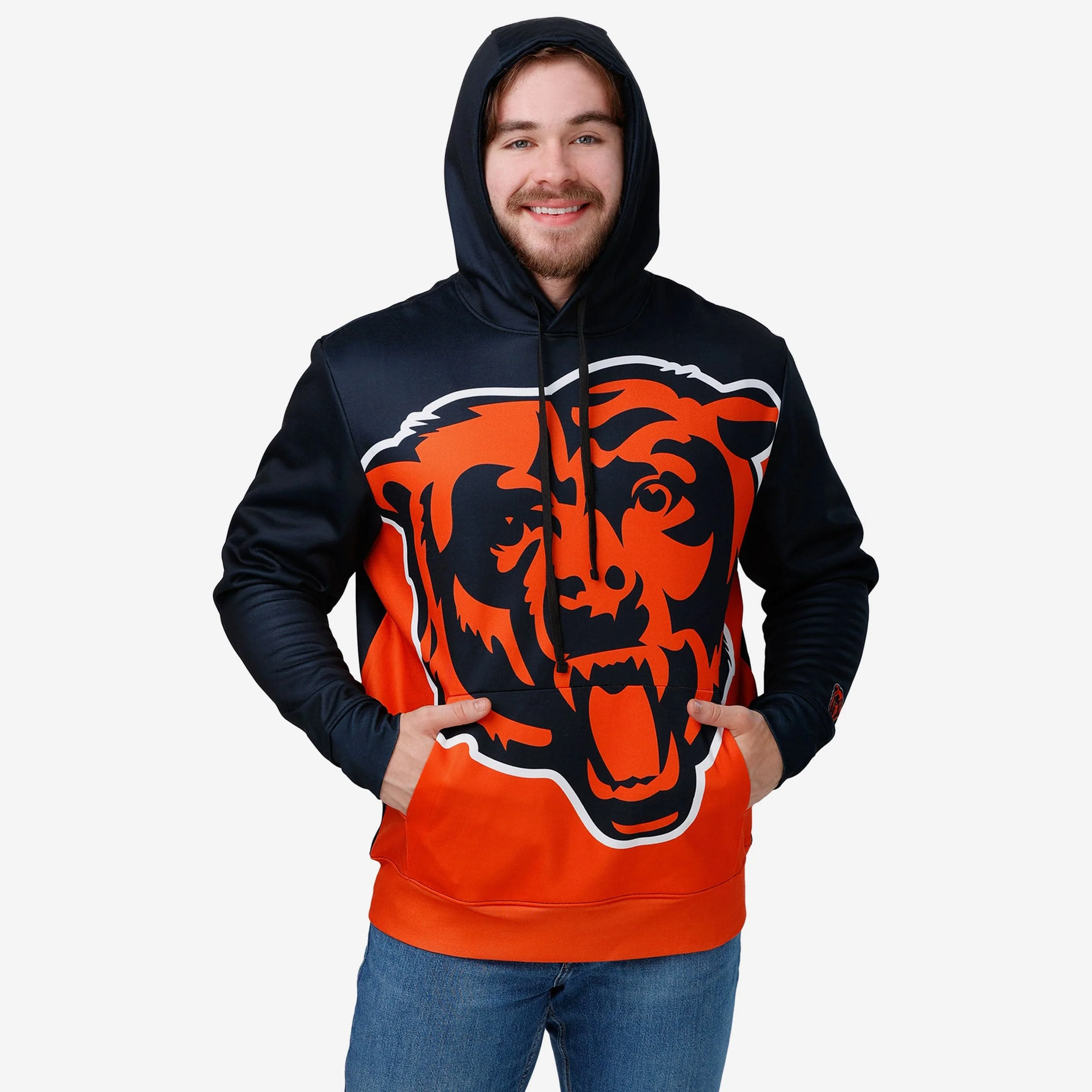 Chicago Bears Bold Logo Hoodie