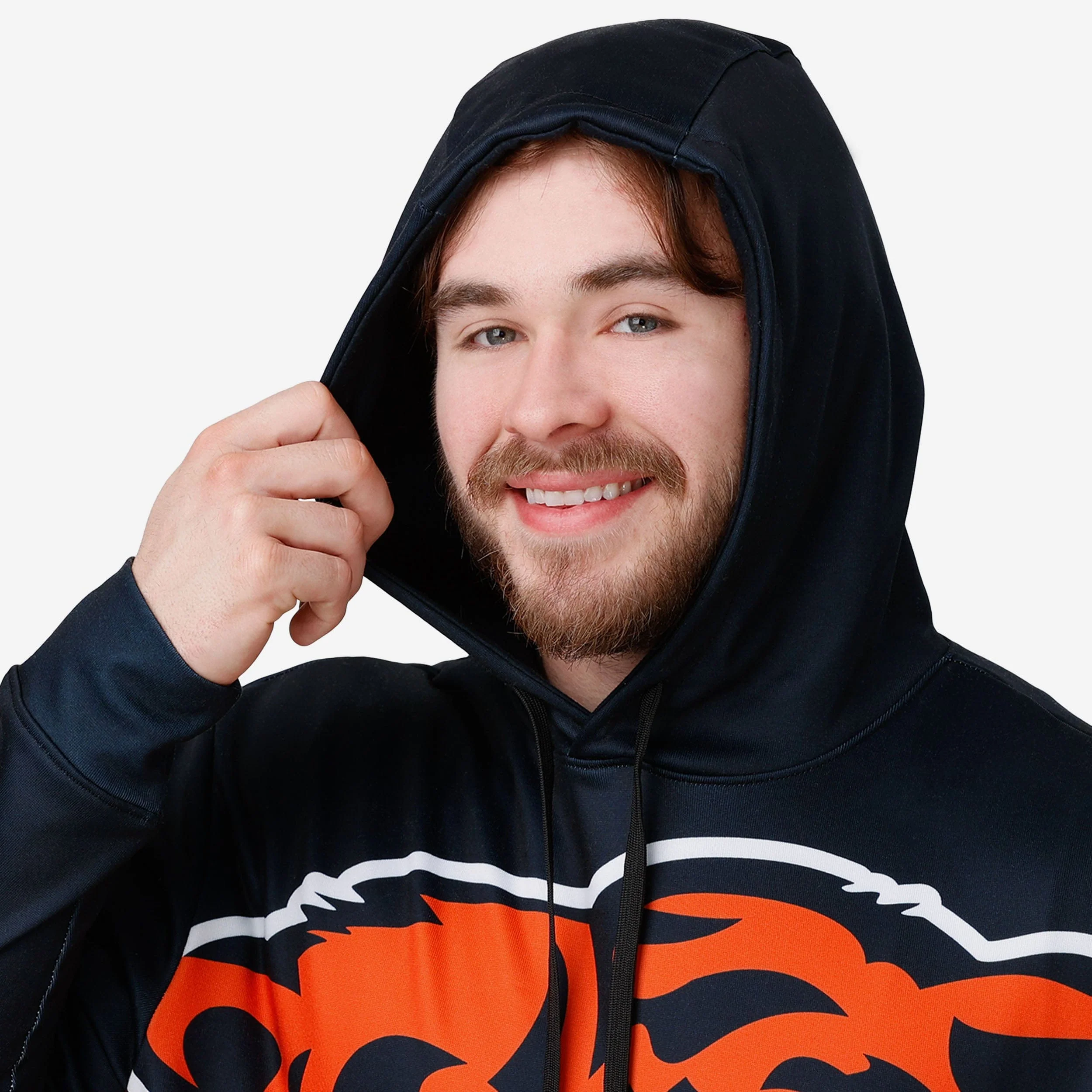 Chicago Bears Bold Logo Hoodie - Image 4