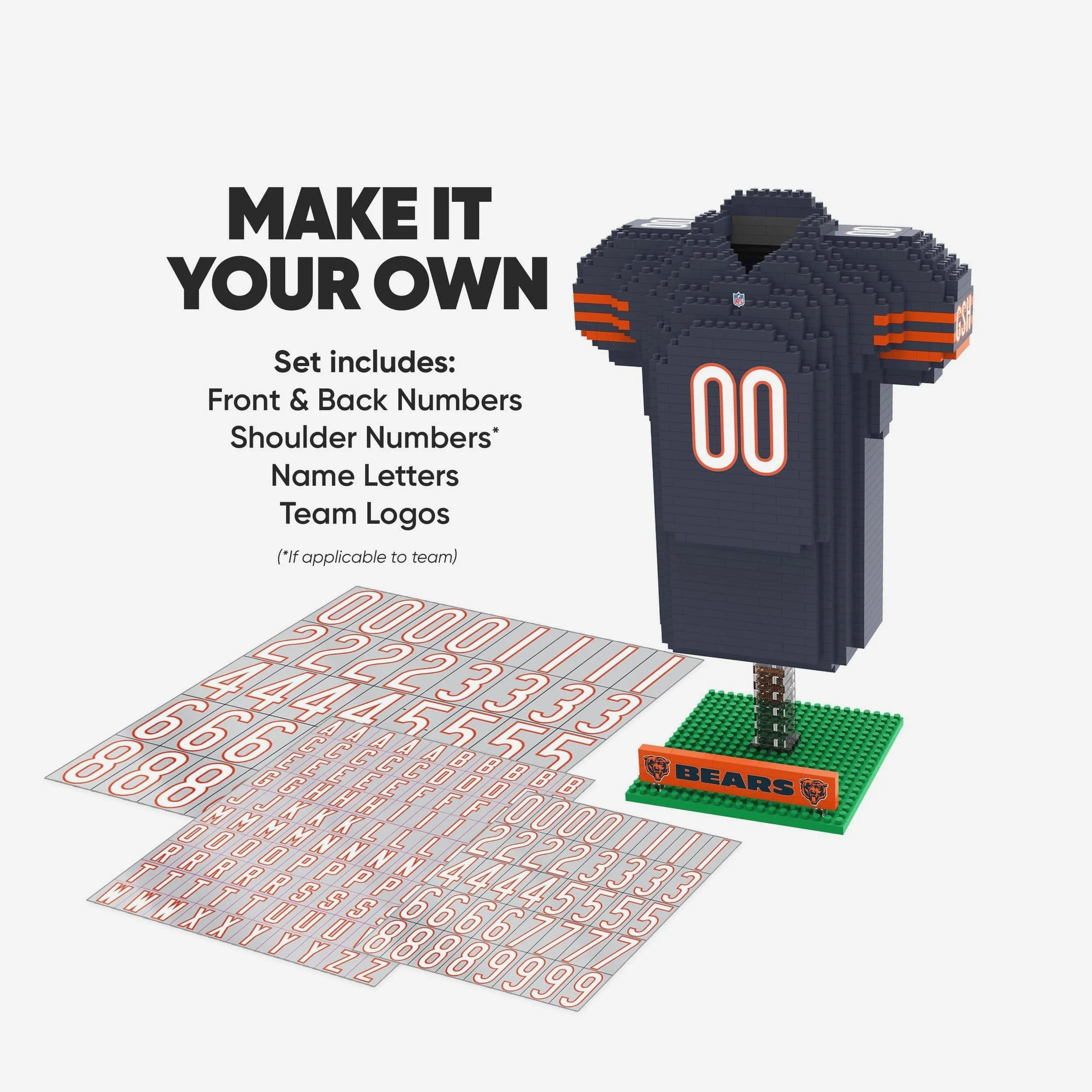 Chicago Bears BRXLZ Jersey - Image 2