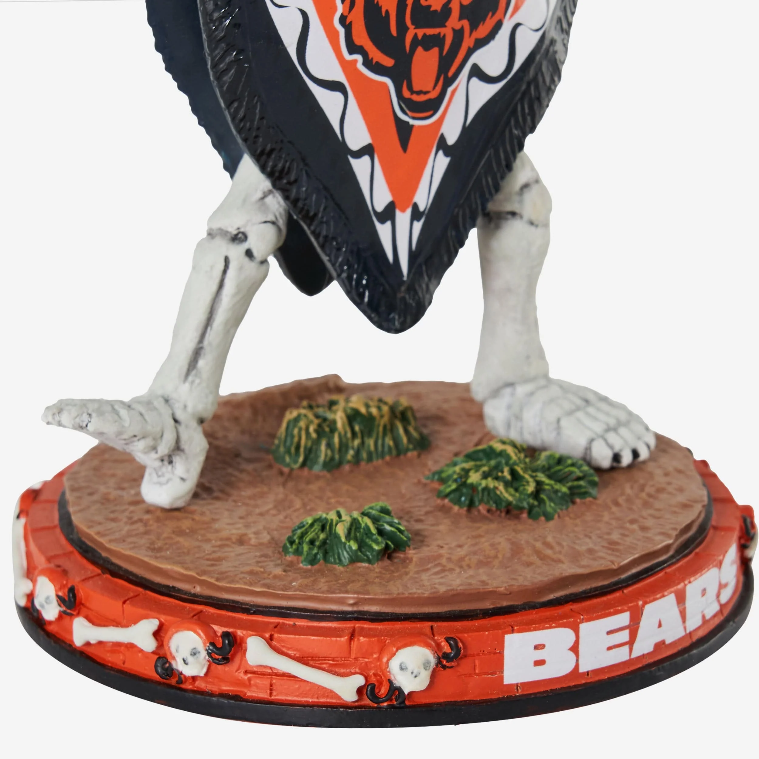 Chicago Bears Calavera Glow in the Dark Bobblehead - Image 4