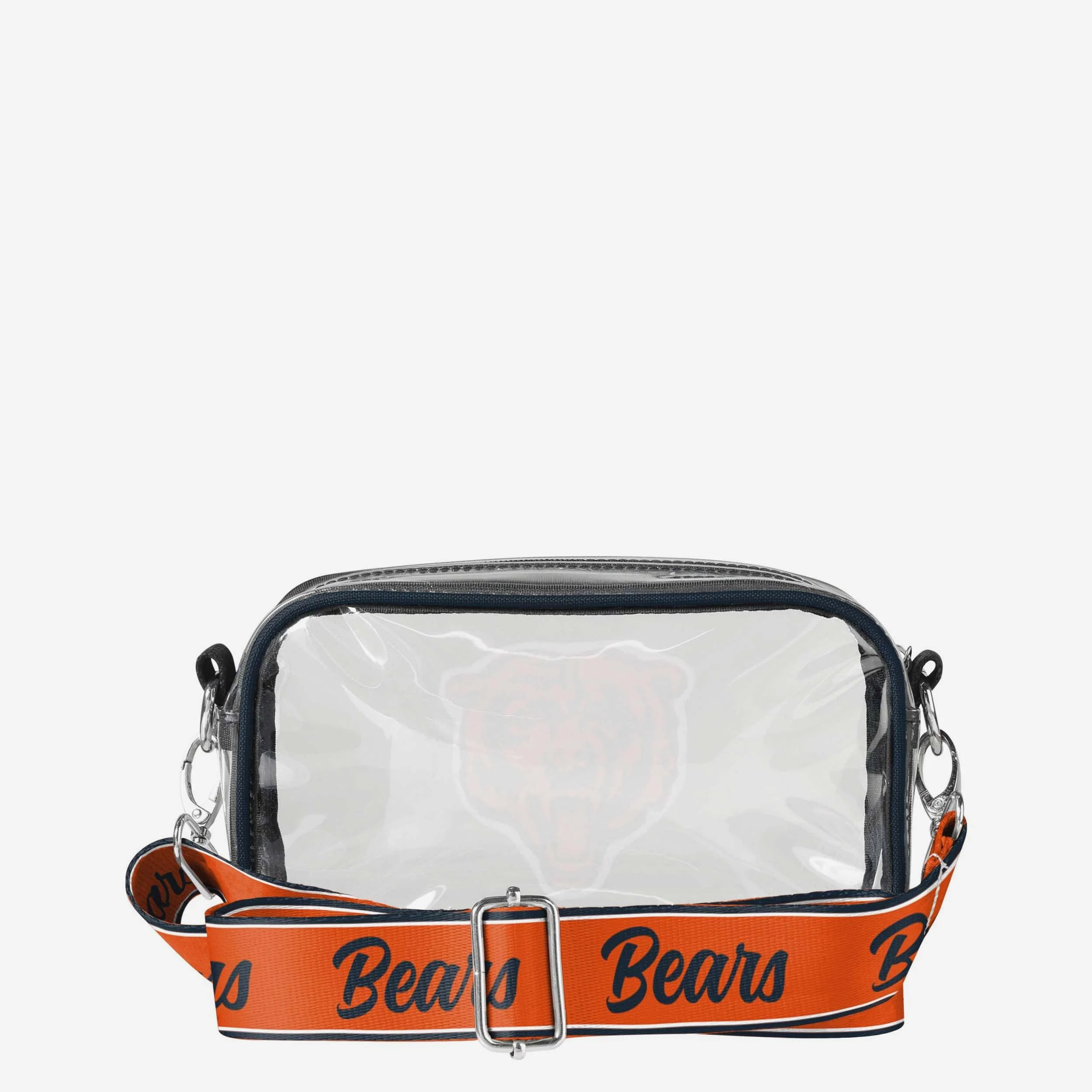 Chicago Bears Chenille Logo Clear Crossbody Bag - Image 5
