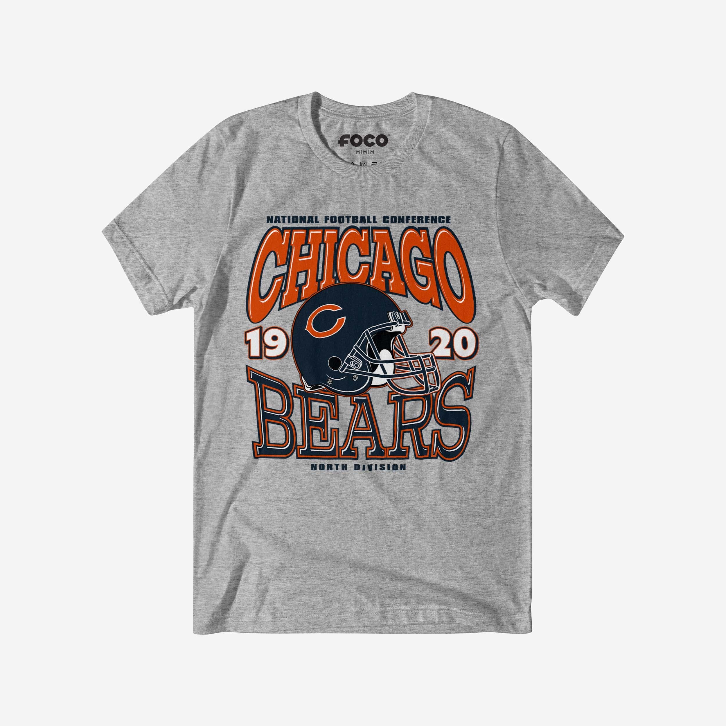 Chicago Bears Classic Team Helmet T-Shirt