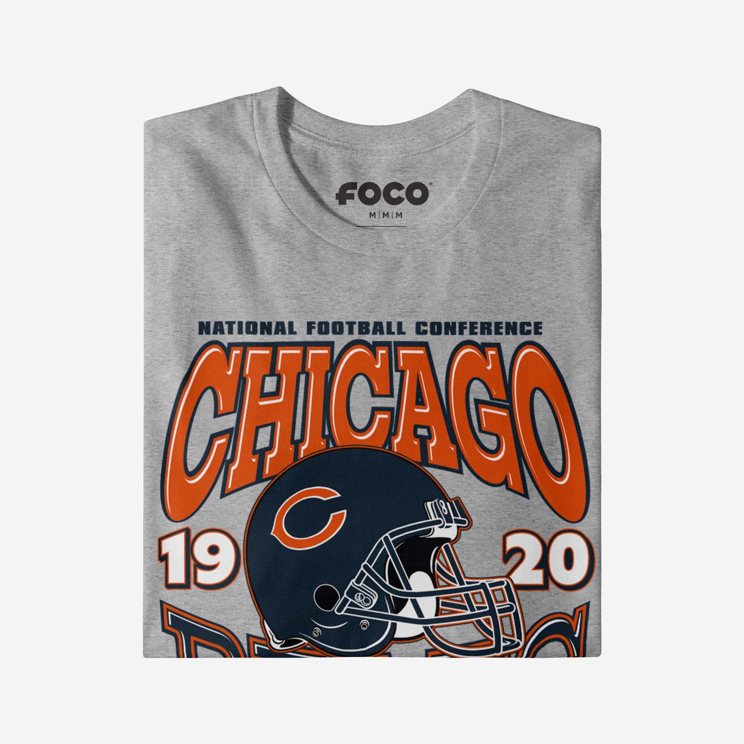 Chicago Bears Classic Team Helmet T-Shirt - Image 4