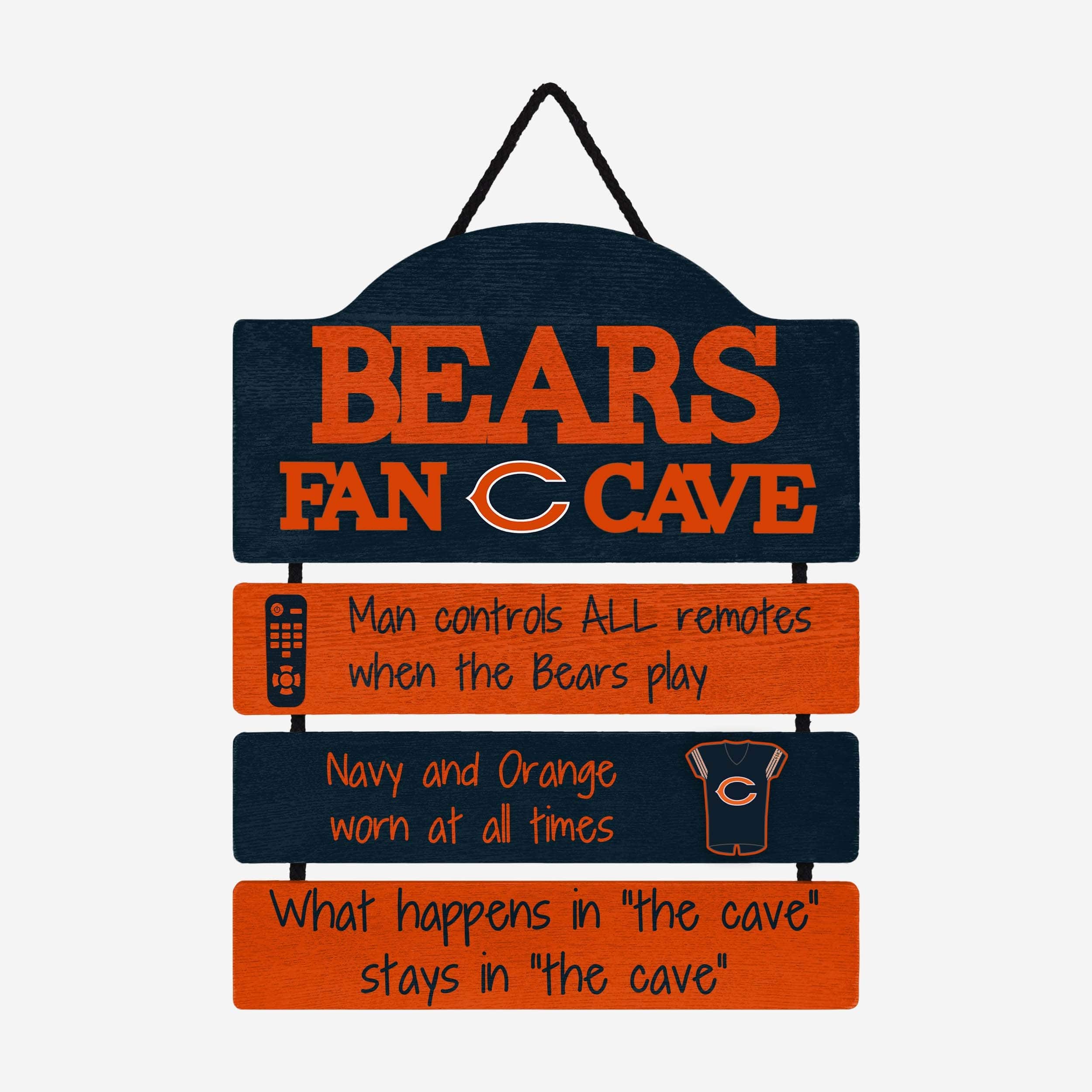 Chicago Bears Fancave Sign