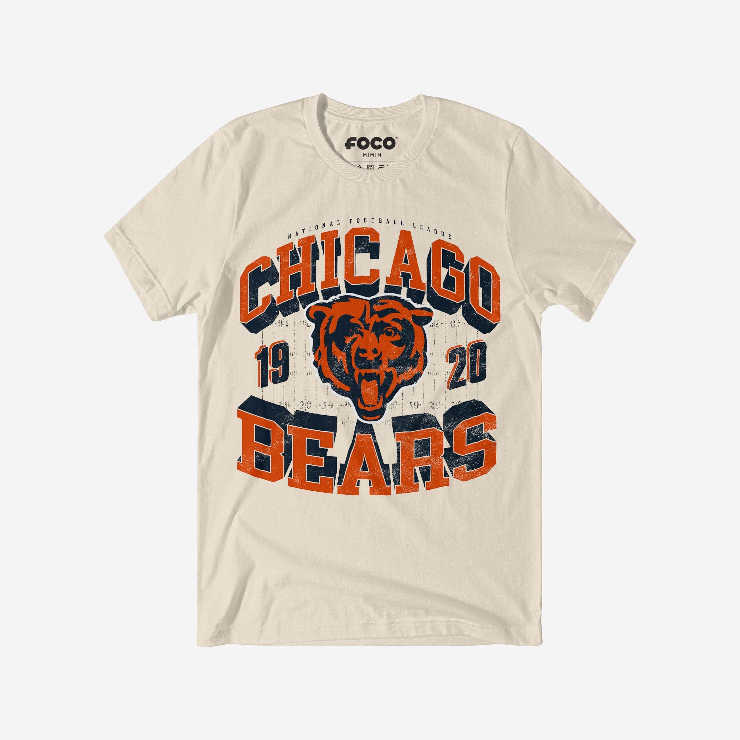 Chicago Bears Field Arched Wordmark T-Shirt