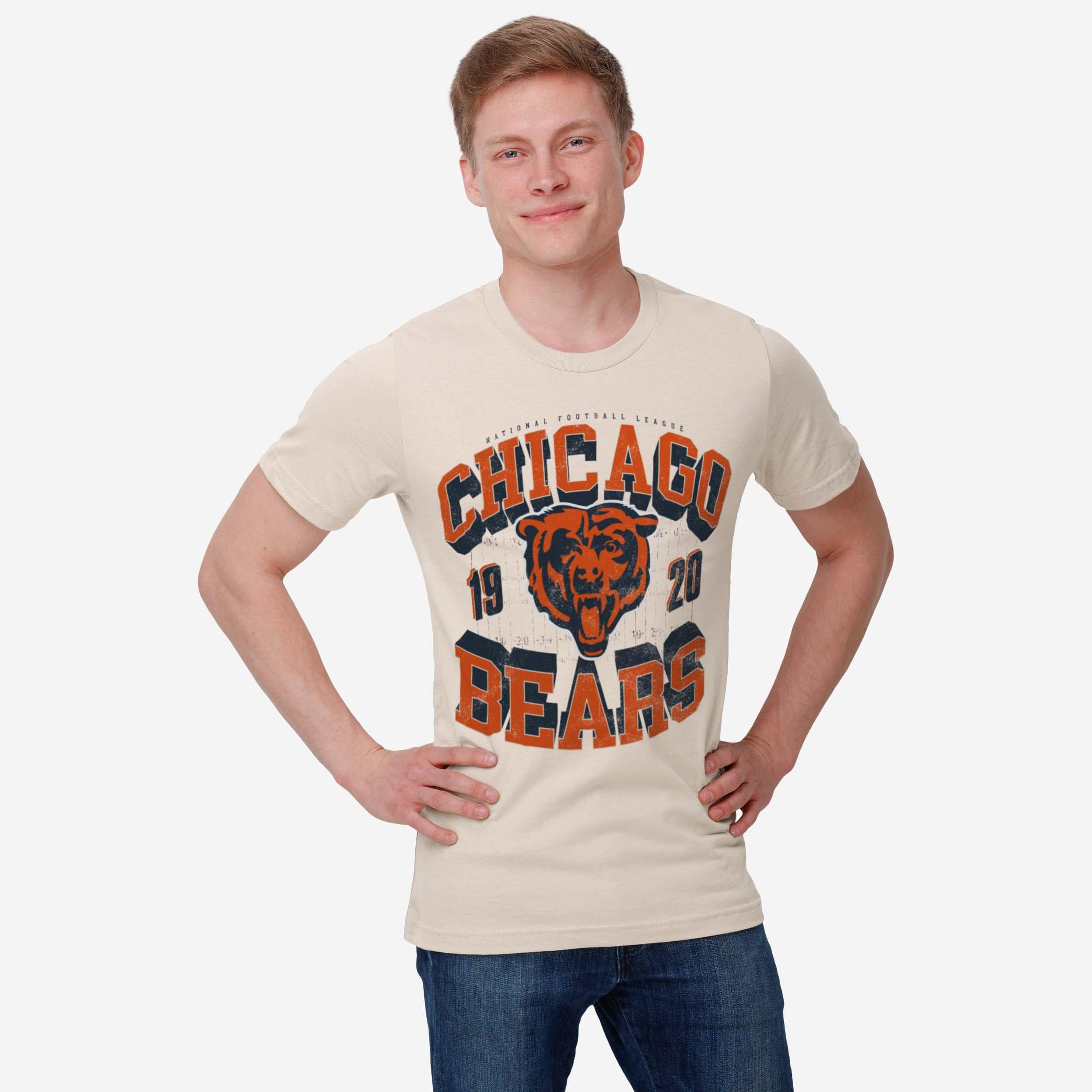 Chicago Bears Field Arched Wordmark T-Shirt - Image 2