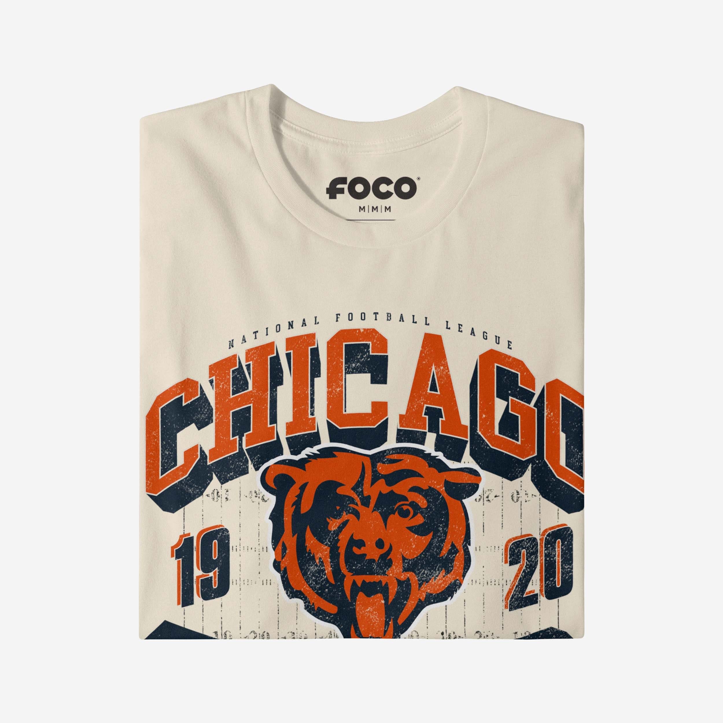 Chicago Bears Field Arched Wordmark T-Shirt - Image 4